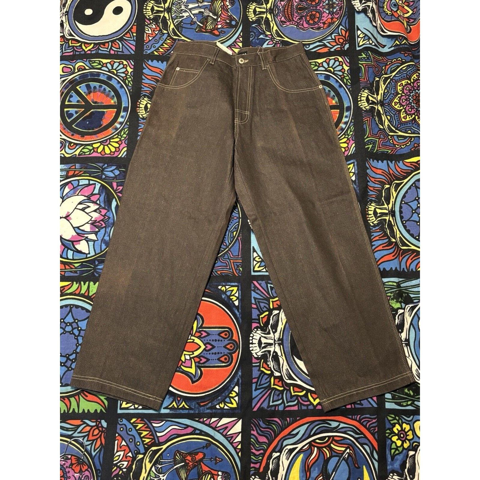 Other Godbody Jeans 34W 30L faded y2k nwt pants baggy 2000s style Size US 34 / EU 50 - 3 Thumbnail