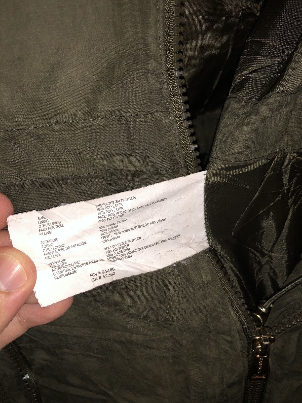 Nautica × Vintage Green Nautica Parka Size S / US 4 / IT 40 - 4 Thumbnail