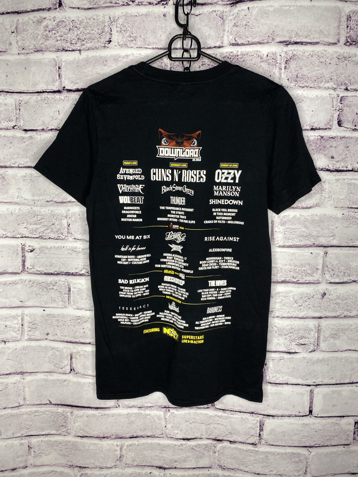 Band Tees Men's Vintage Download 2018 Festival Bands Promo T-Shirt Size US S / EU 44-46 / 1 - 10 Thumbnail