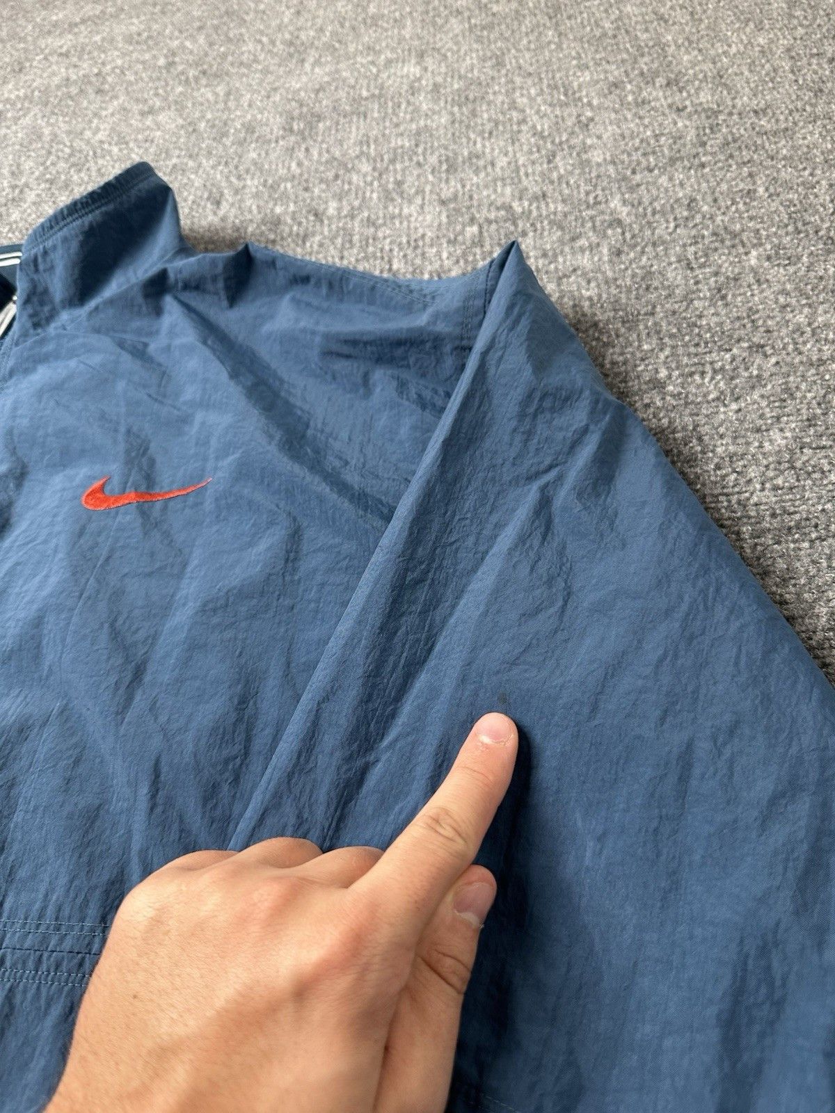 Nike Mens Half Zip Nike Windbreaker Swoosh Pullover, Size XL Size US XL / EU 56 / 4 - 9 Thumbnail