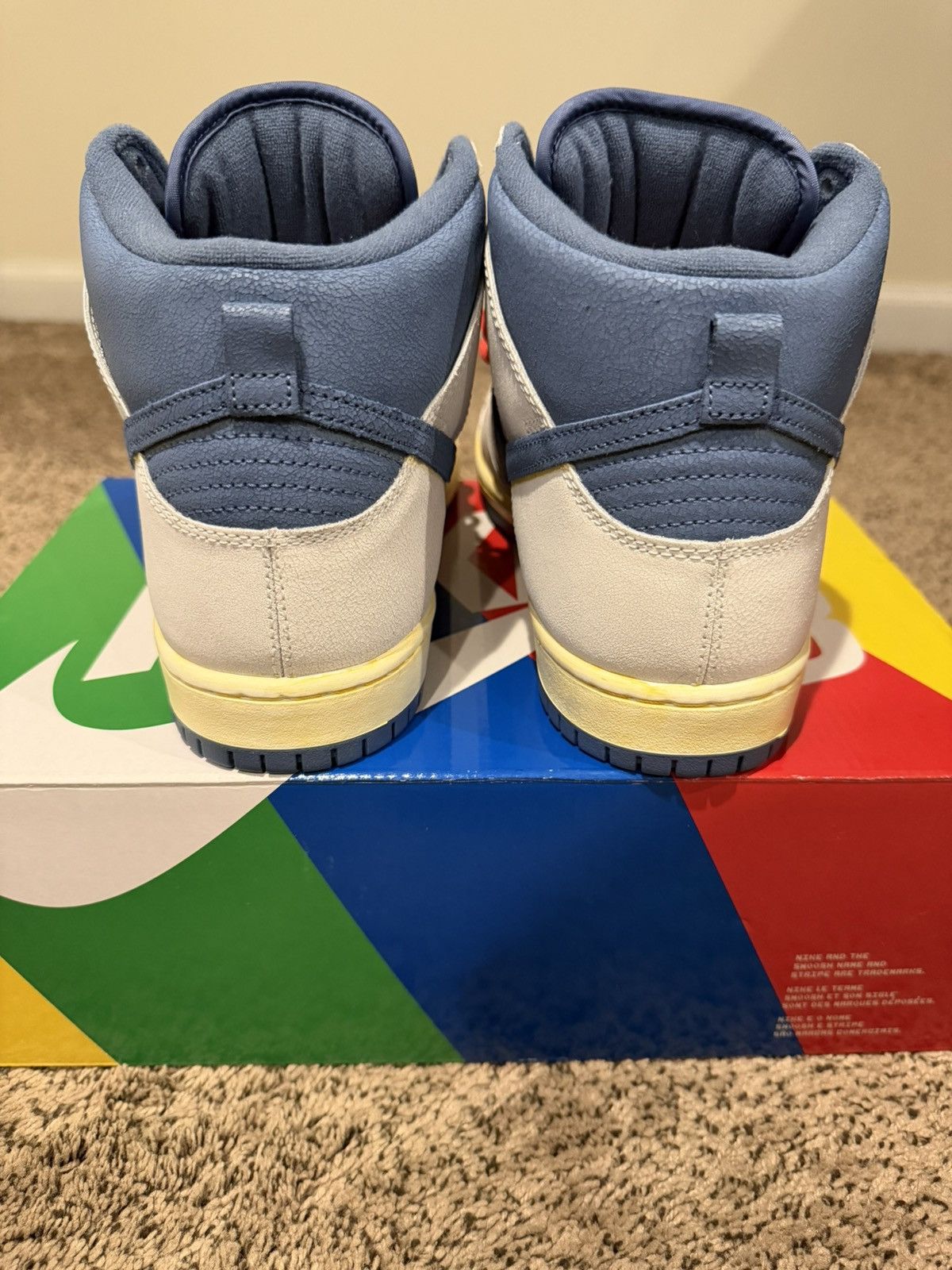 Nike SB Nike SB Dunk High Atlas Lost At Sea Size US 10.5 / EU 43-44 - 4 Thumbnail