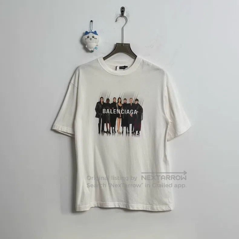 Balenciaga Balenciaga Classic Portrait Alphabet Logo Short Sleeve XXS Size US XXS / EU 40 - 1 Thumbnail