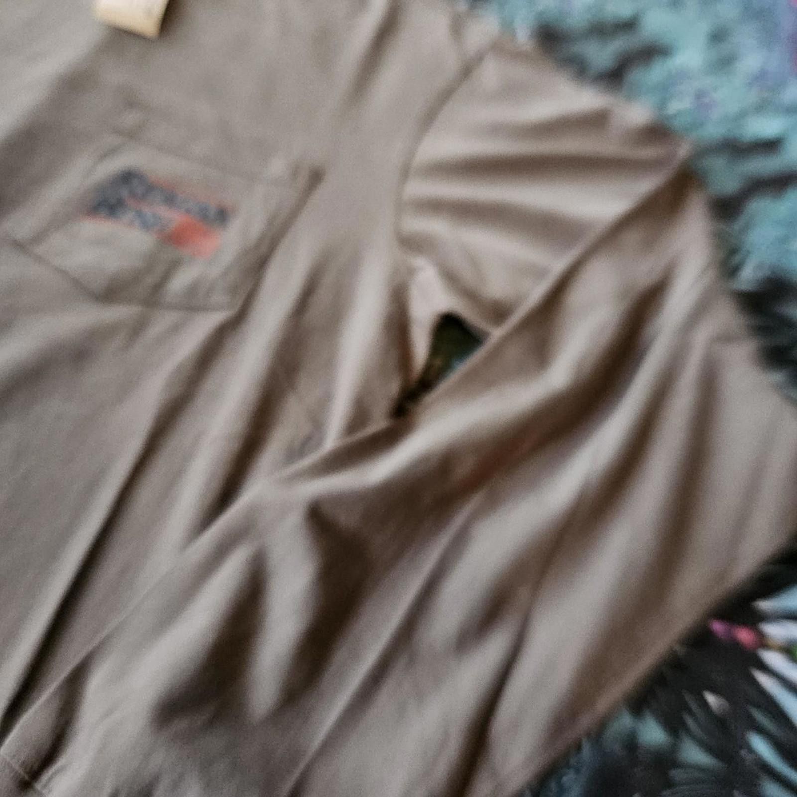 Designer Reagan Bush 84 NWT Grey and Blue Long Sleeve T-shirt Size US L / EU 52-54 / 3 - 5 Thumbnail