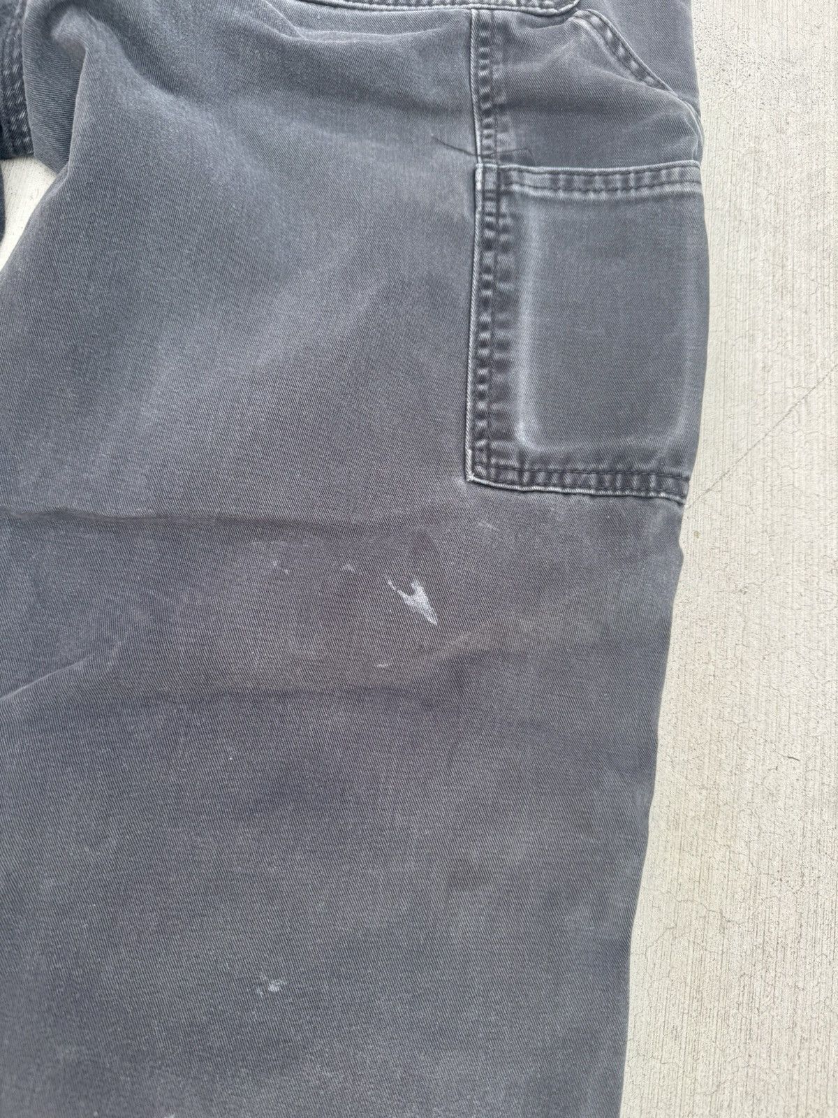 Carhartt CARHARTT BLACK CARGO DENIM JEANS RELAXED FIT 36 W x 32 L Size US 36 / EU 52 - 8 Thumbnail