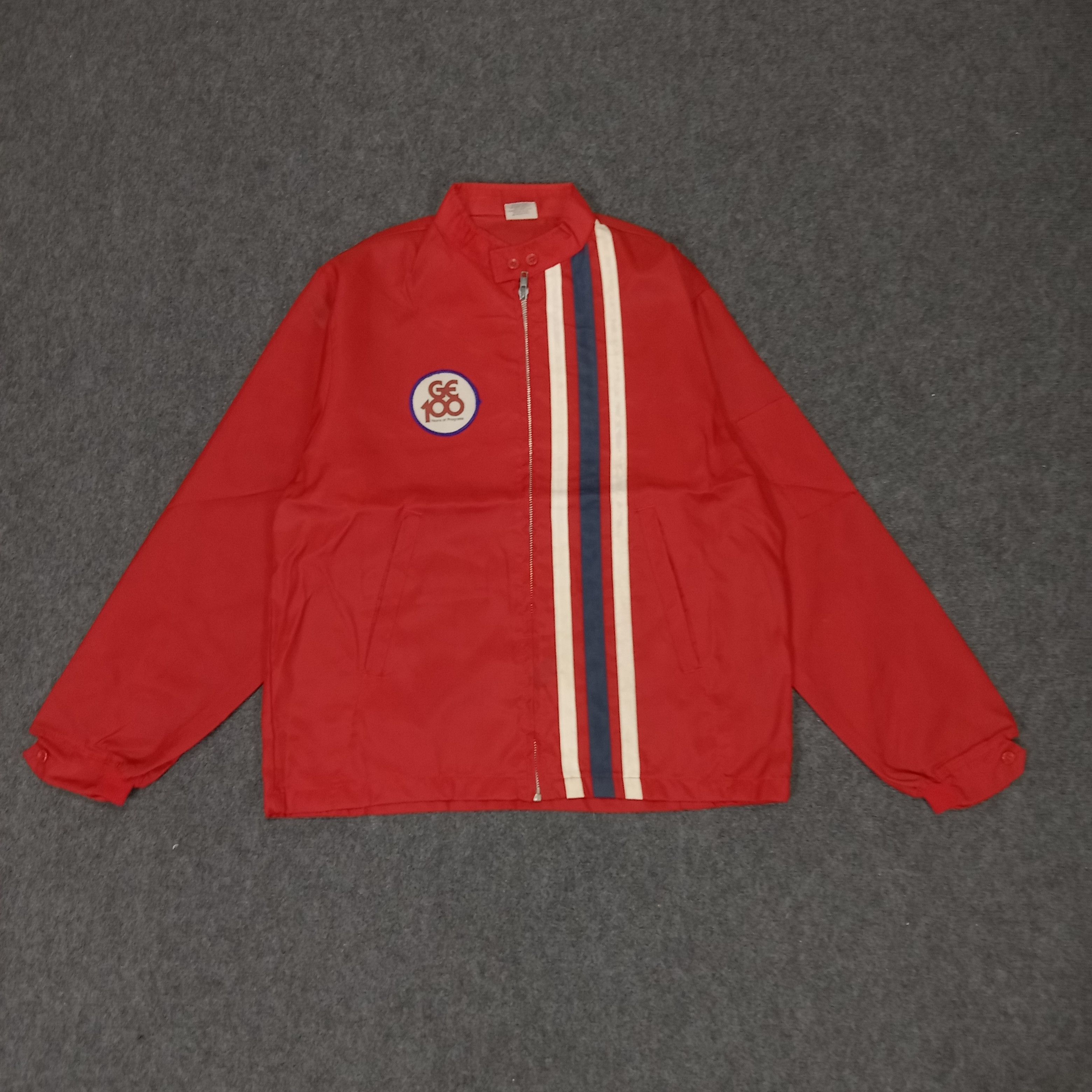 Japanese Brand × Vintage Cap n Jac Japanese Brand Racing Windreaker Jacket Size US M / EU 48-50 / 2 - 1 Thumbnail