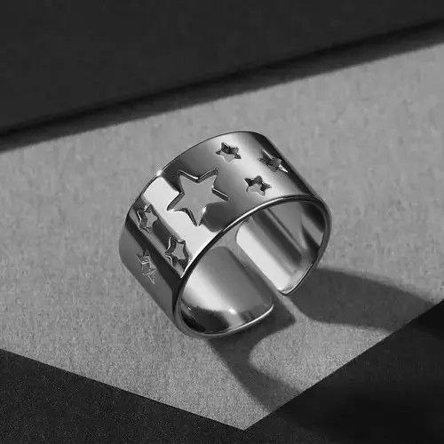 Ring Of Fire Star Ring Size ONE SIZE - 1 Thumbnail