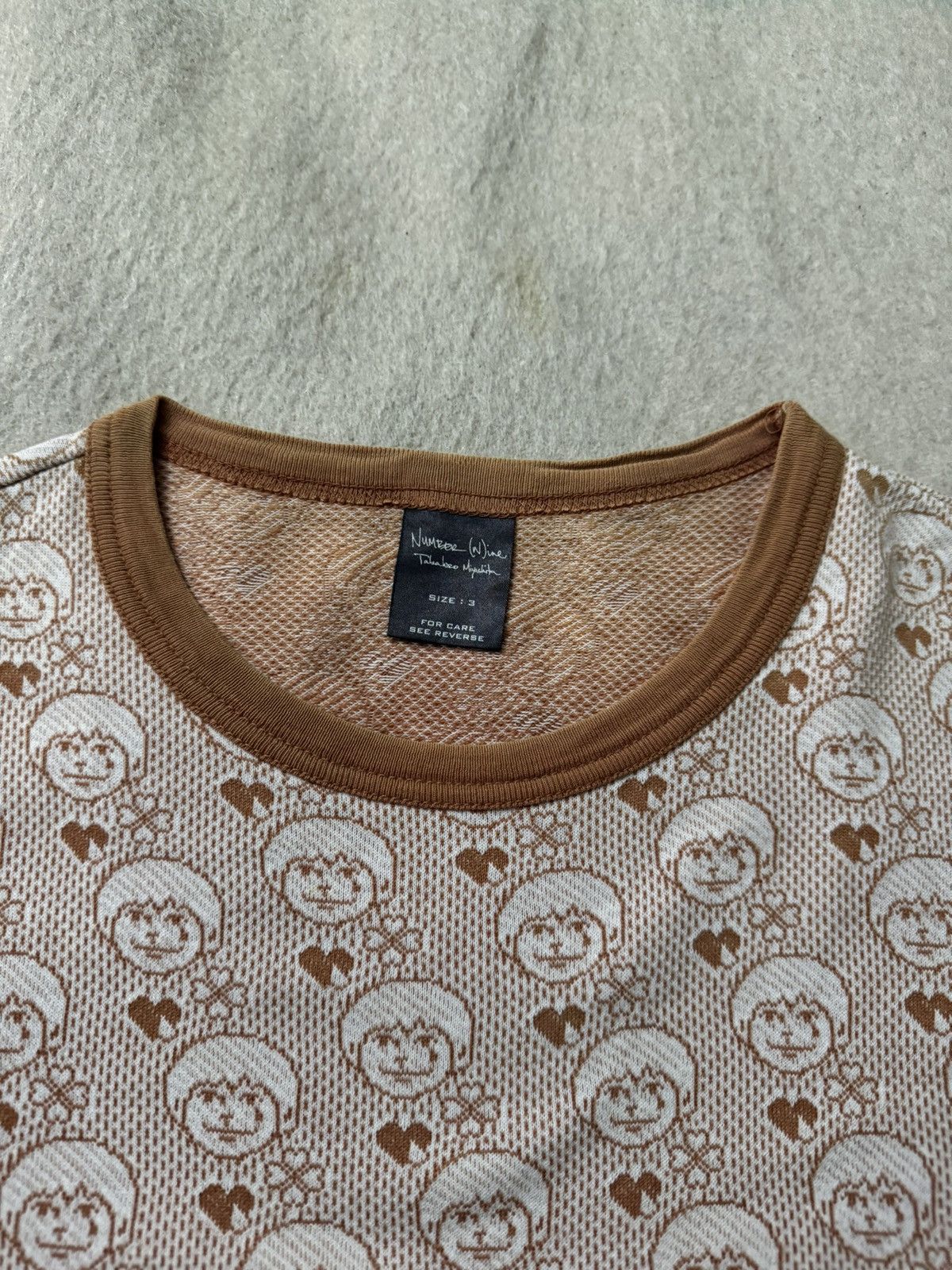 Japanese Brand × Number (N)ine Vintage Number (N)ine Crying Kurt Cobain Shirt Extra Small Size US XS / EU 42 / 0 - 10 Thumbnail