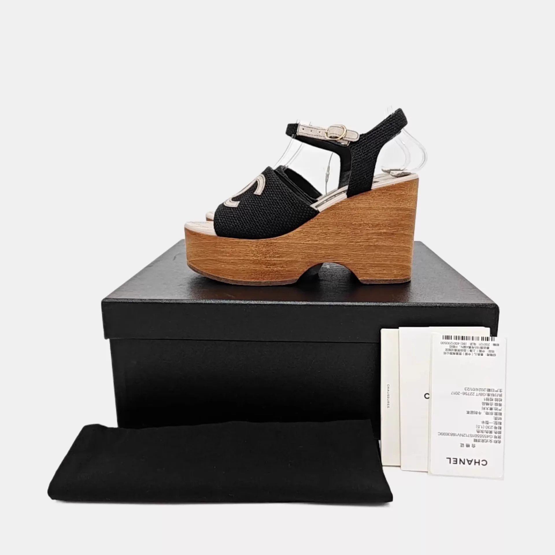Chanel Chanel Women's Sandals 36 Size US 5.5 / IT 35.5 - 5 Thumbnail