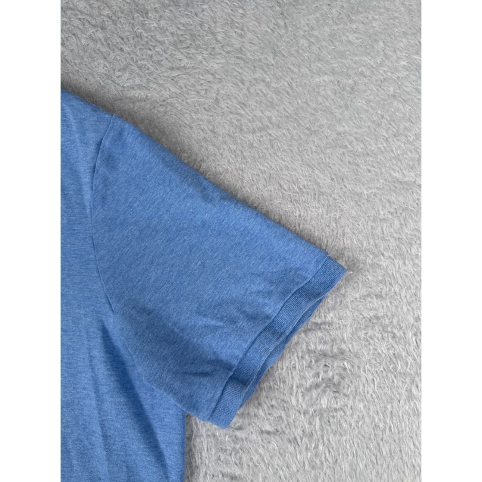 Ralph Lauren VINTAGE Nike Polo Shirt Men Large Blue Golf Pony Short Sleeve Cotton Size US L / EU 52-54 / 3 - 2 Thumbnail