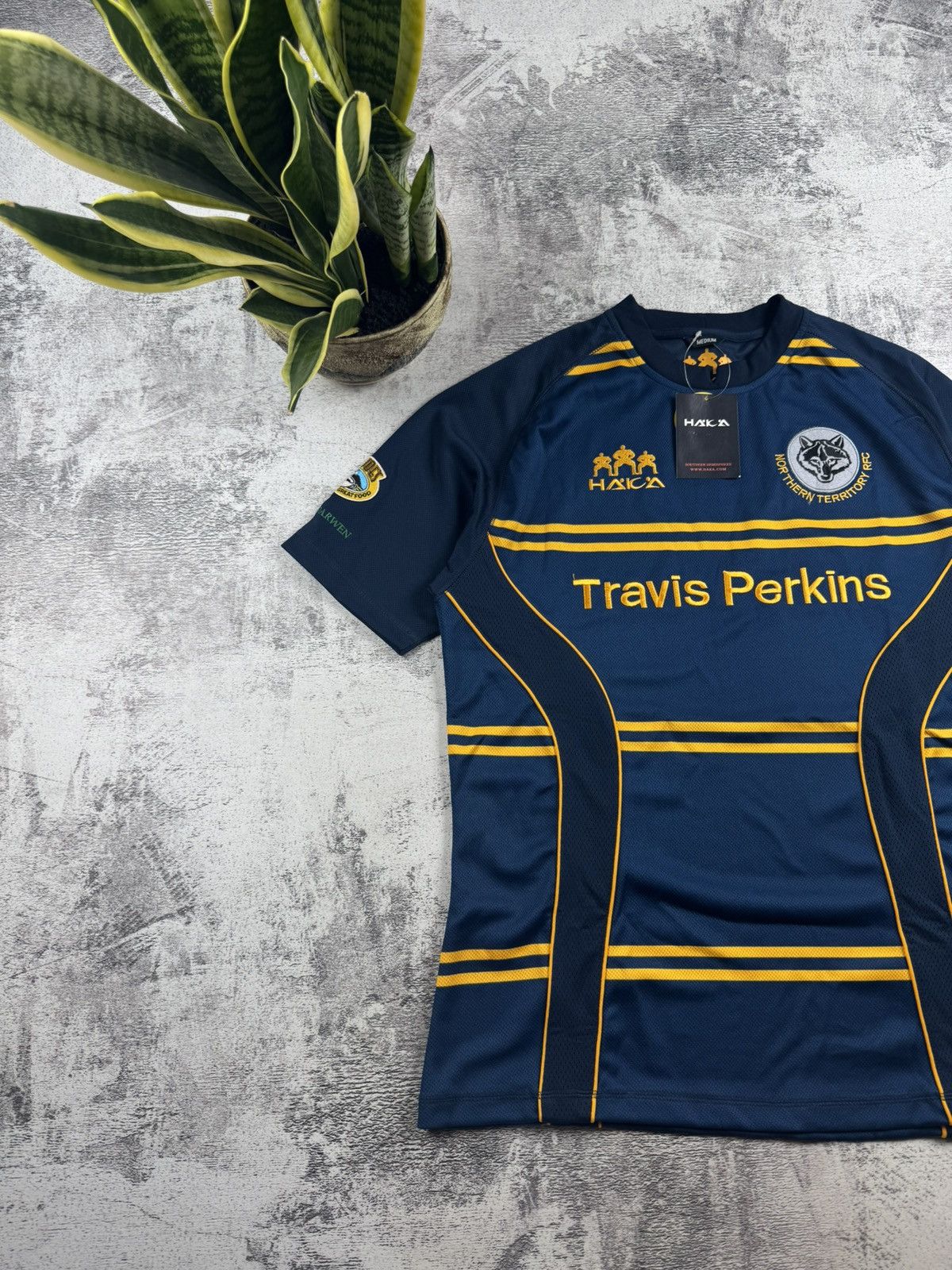 Vintage NEW Northern Territory RFC Pro Away HAKA Memorabilia 2009 Rugby Polo Jersey T Shirt Size US M / EU 48-50 / 2 - 2 Thumbnail