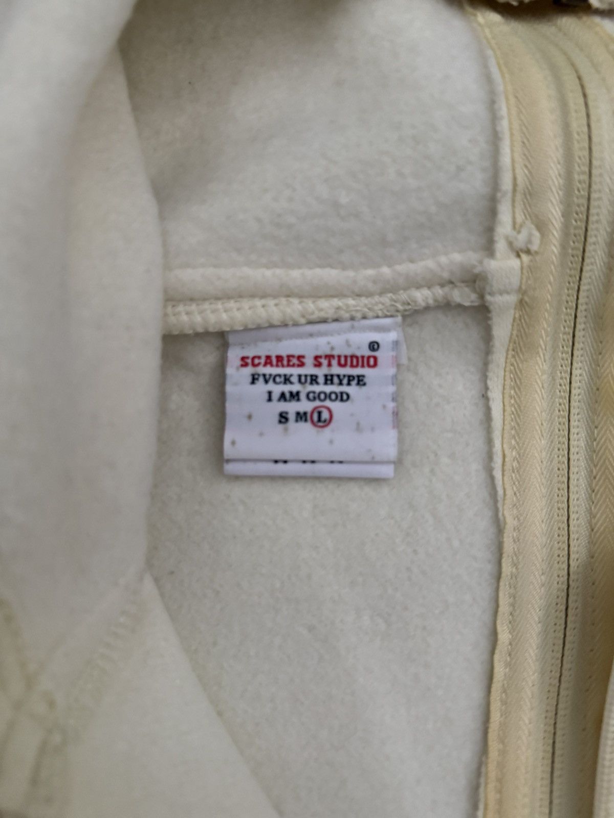 Other Scares Studio Life is War Zip Up Hoodie Size Large Size US L / EU 52-54 / 3 - 3 Thumbnail