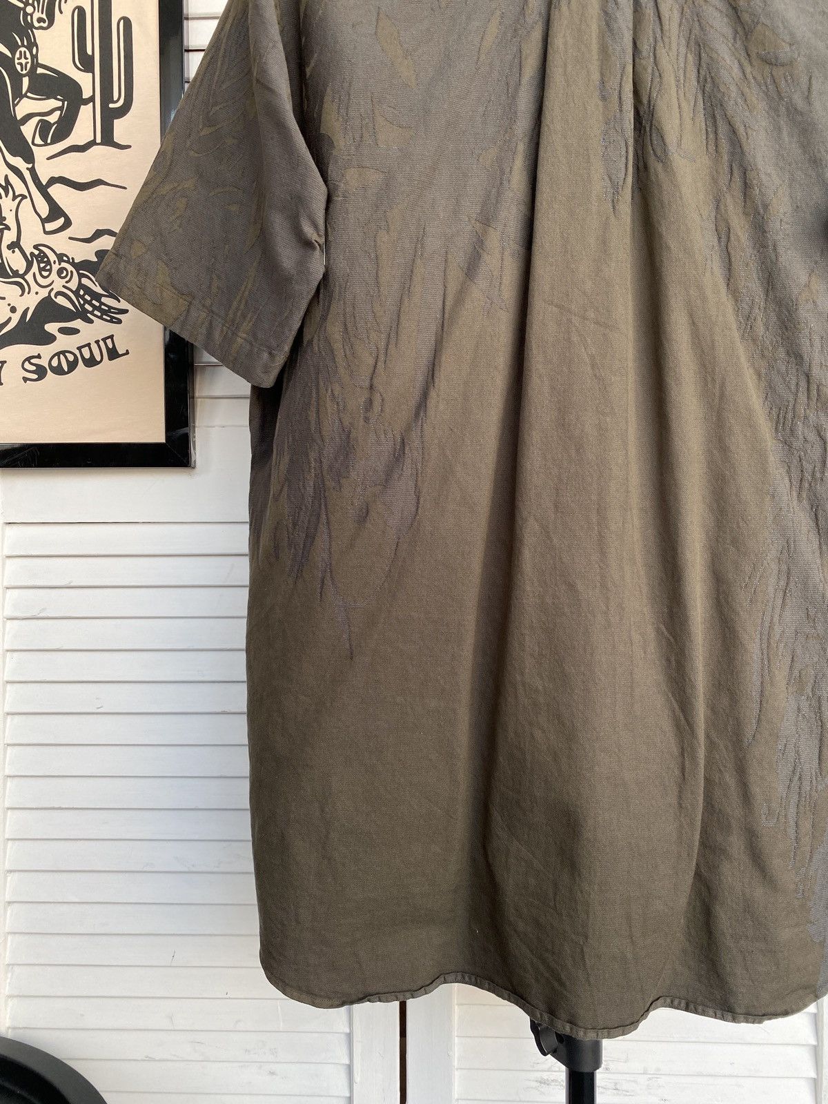 Issey Miyake × Japanese Brand × Vintage ISSEY MIYAKE A-POC "Shadow Stitch" Raw Edge Textured Shirt Size US M / EU 48-50 / 2 - 20 Thumbnail