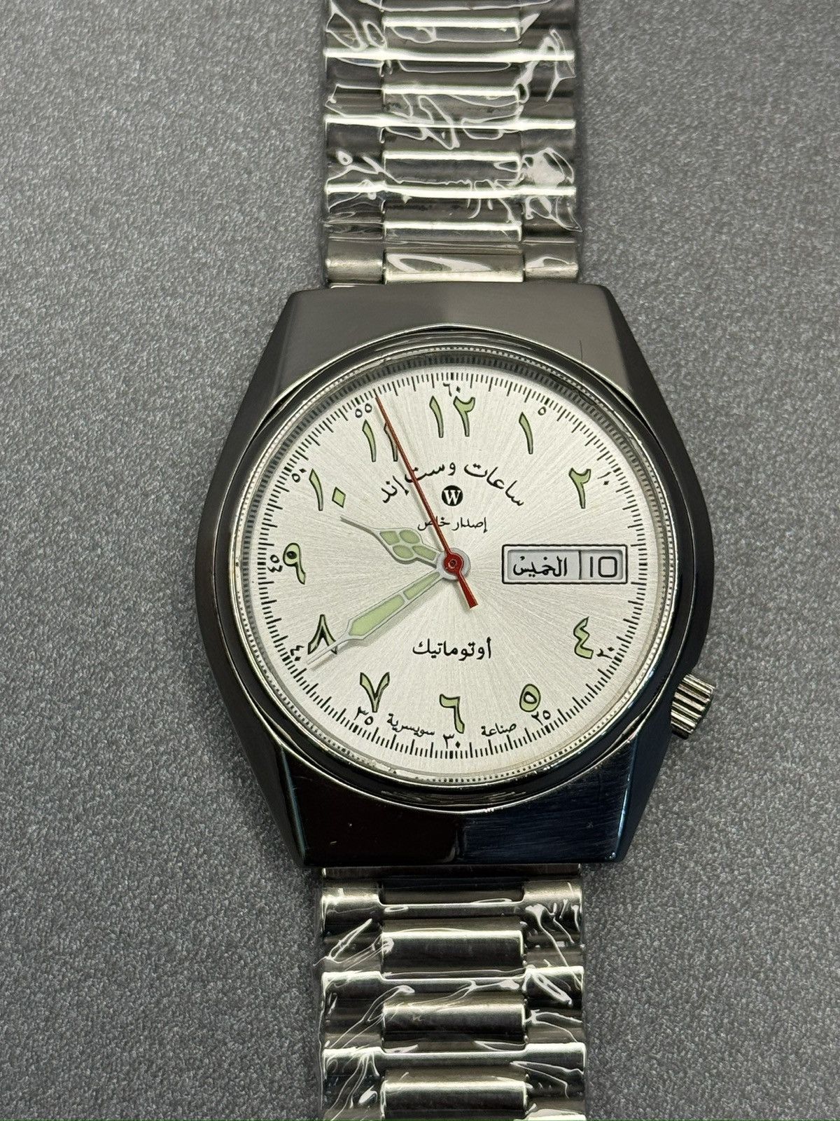 Vintage WEST END WATCH CO ARABIC DIAL Size 36 - 5 Thumbnail