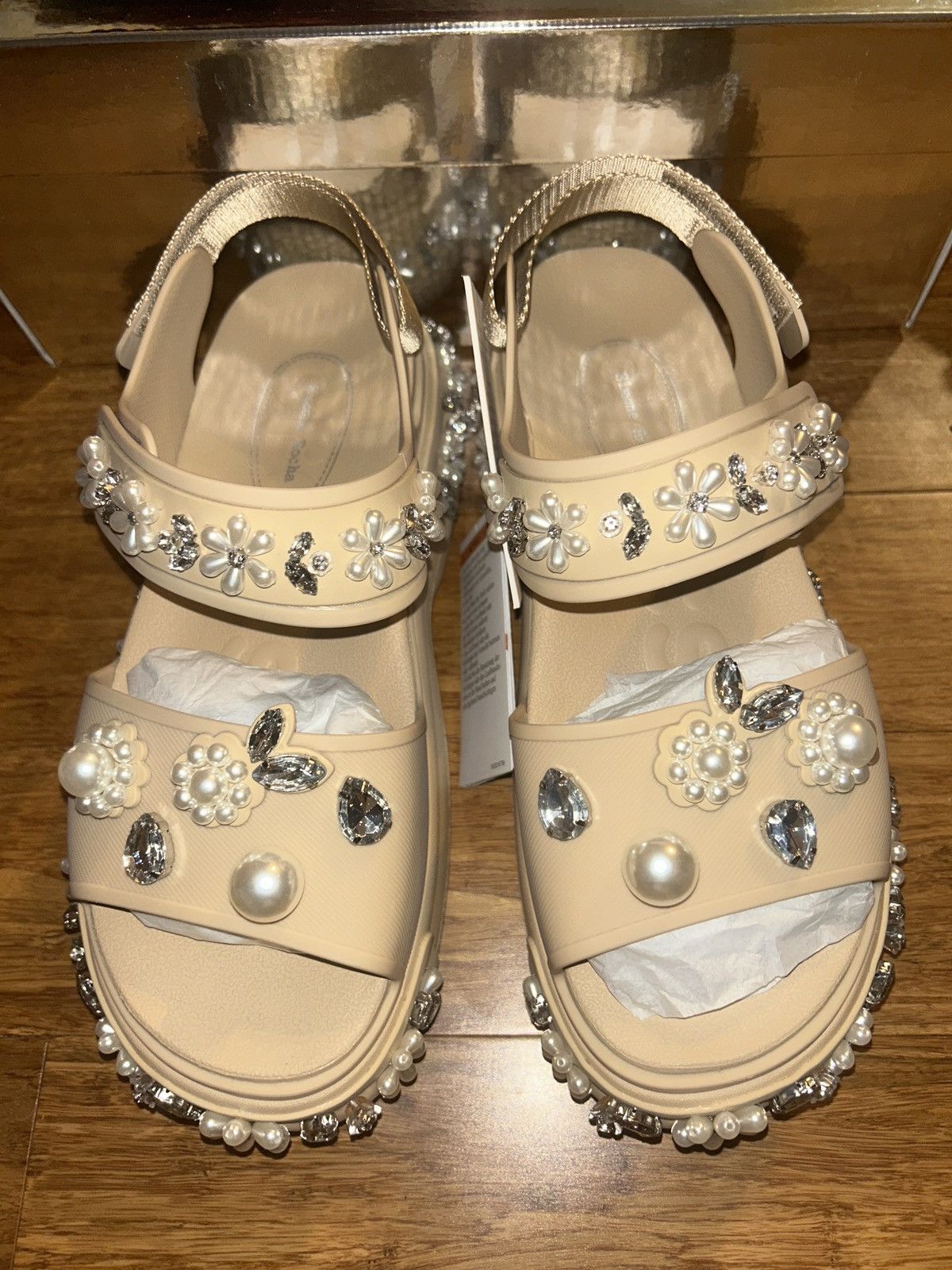 Crocs × Simone Rocha Simone Rocha x Crocs Soho Sandal Chai size US 9 Size US 9 / IT 39 - 7 Thumbnail