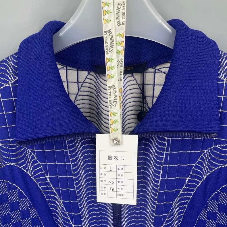 Louis Vuitton Louis Vuitton Blue Line Zip Jacket 2501-Nextarrow Size US L / EU 52-54 / 3 - 7 Thumbnail