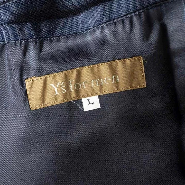 Y's for Men Y's For Men 1990 navy blue wool coat Size US L / EU 52-54 / 3 - 4 Thumbnail
