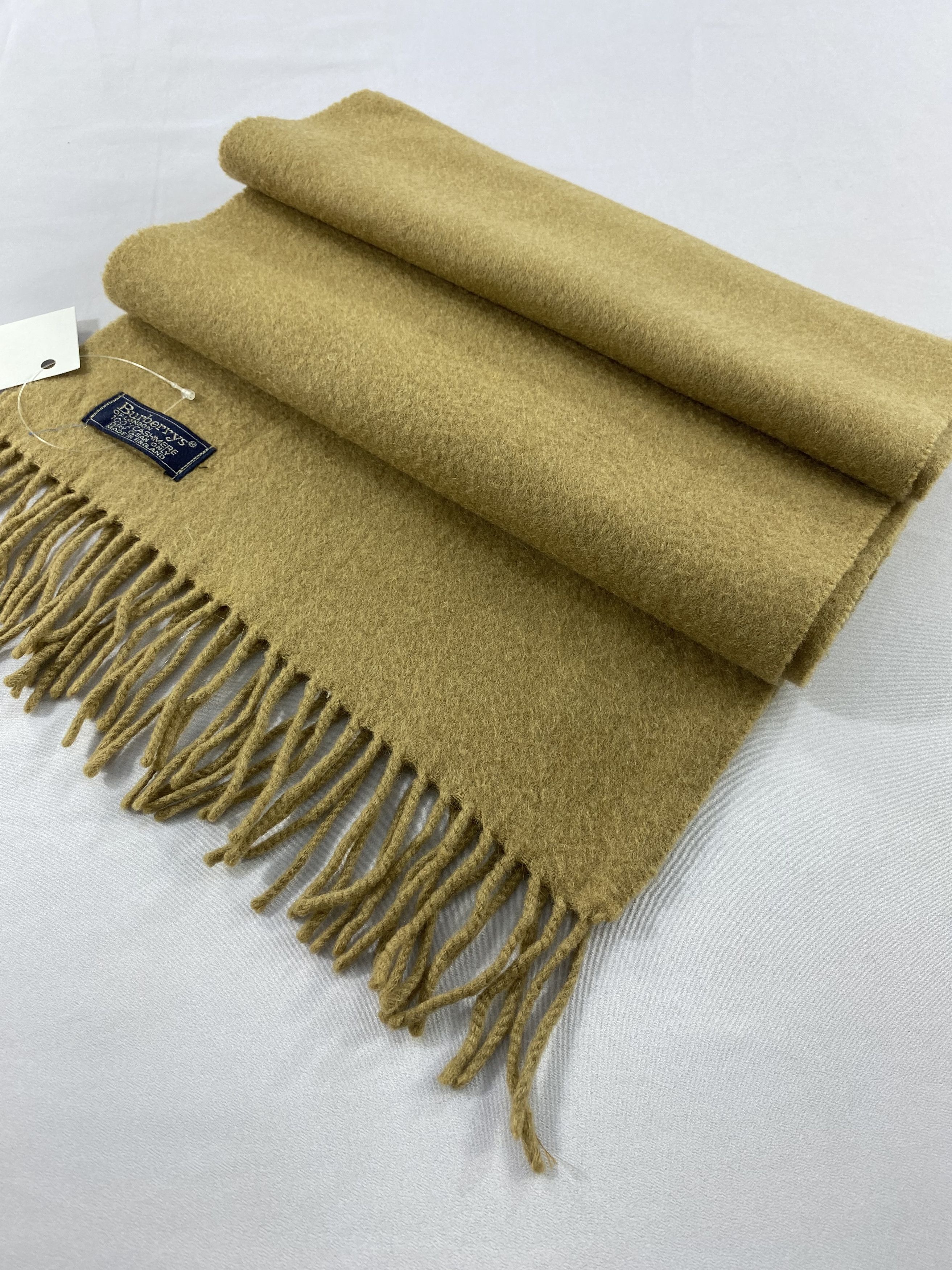 Burberry Vintage Burberry Cashmere Scarf / Muffler / Neckwear Size ONE SIZE - 2 Thumbnail