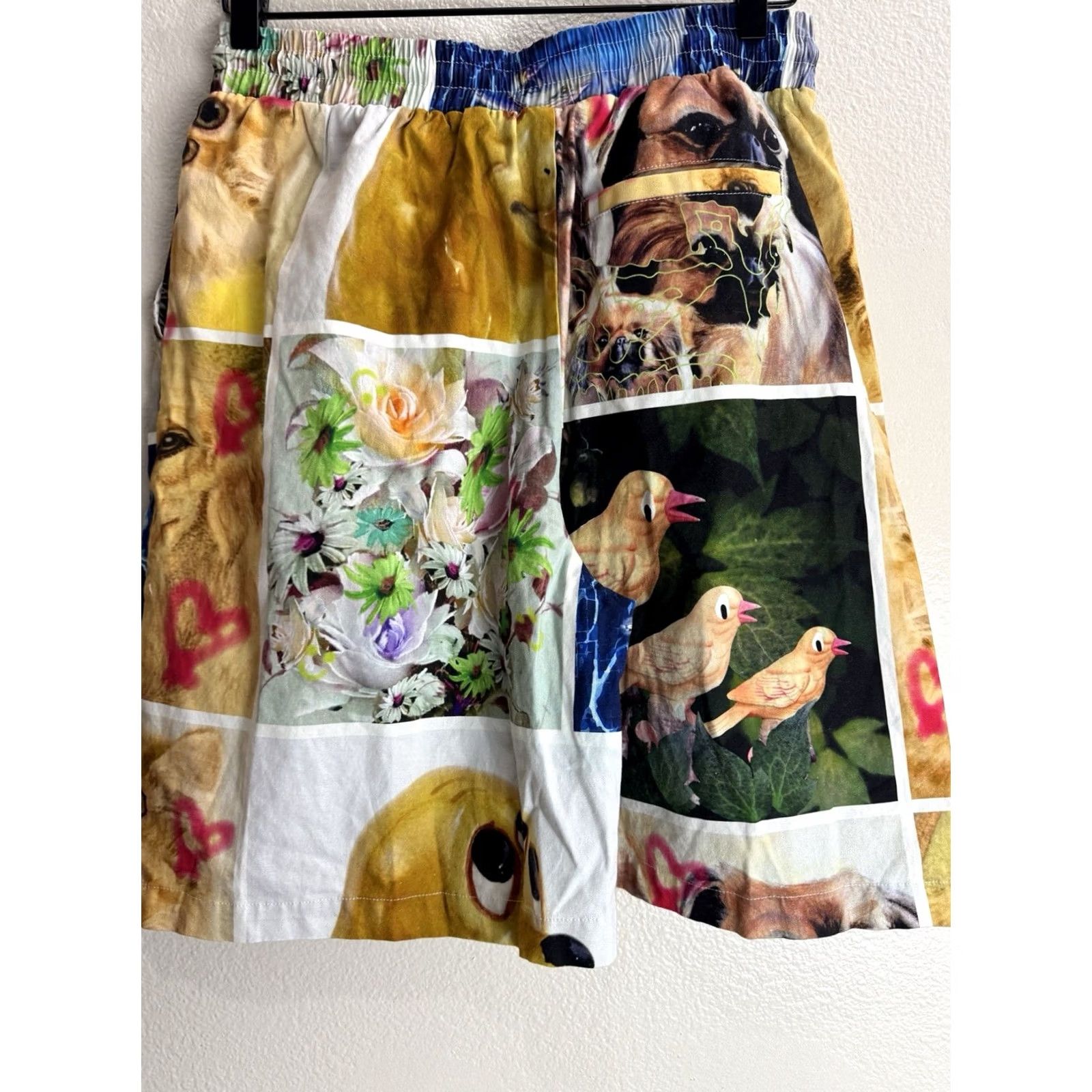 Lazy Oaf Shorts Adult Medium Multicolor Hot Dog Summer Boyfriend, Women's (Size 32) — image 5 of 6