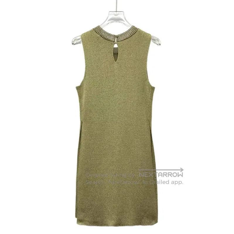 Dior Dior Gold Stretch Pullover Top for Women . Size XS / US 0-2 / IT 36-38 - 1 Thumbnail