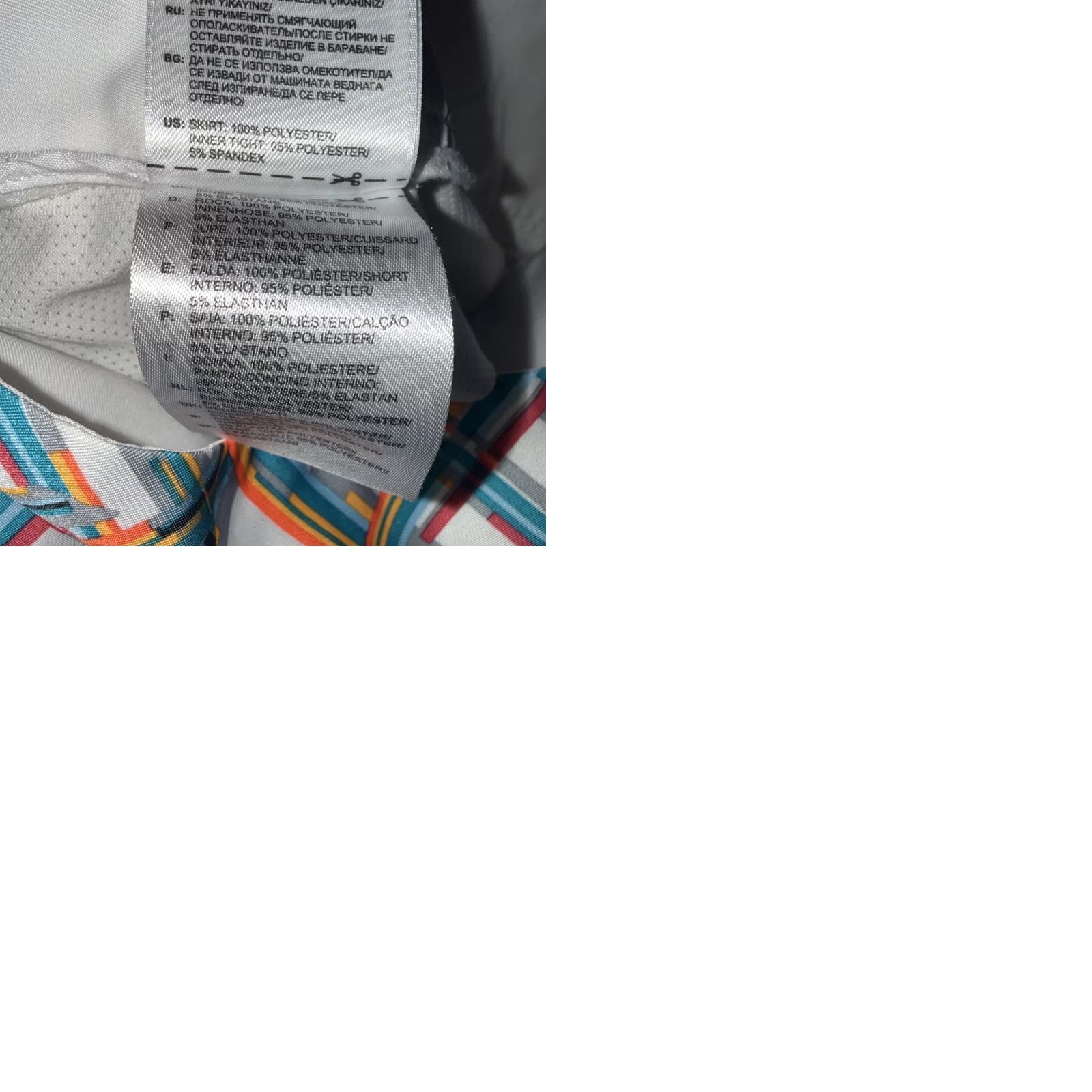 Adidas Adidas Climacool Geometric Women’s Skort Skirt Side Zip Activewear Tennis Golf Size 27" / US 4 / IT 40 - 9 Thumbnail