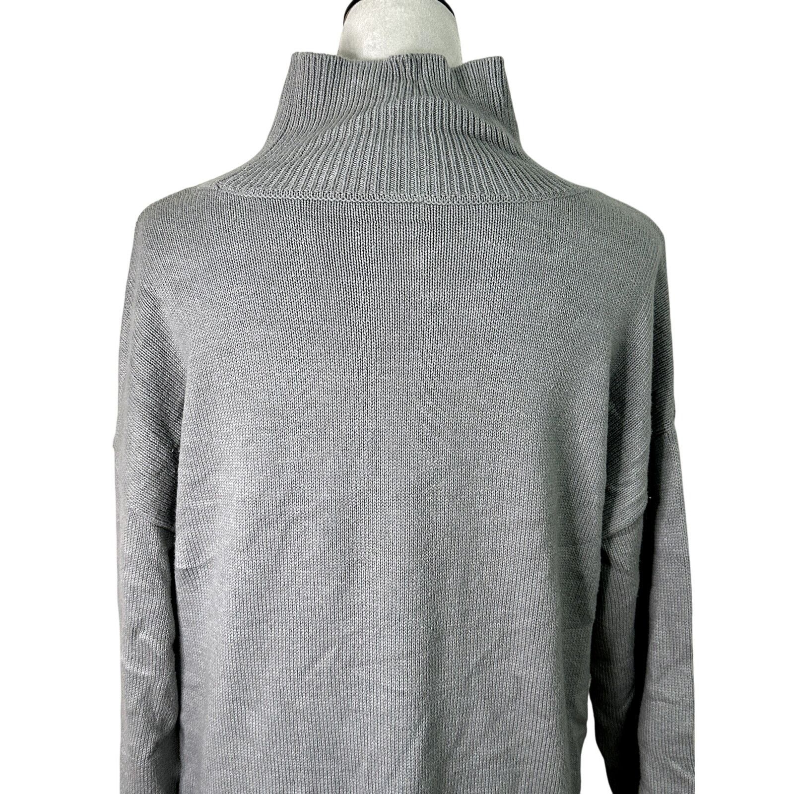 Other Melrose & Market Sweater Dress Tunic Gray Women's S NWT Size S / US 4 / IT 40 - 5 Thumbnail