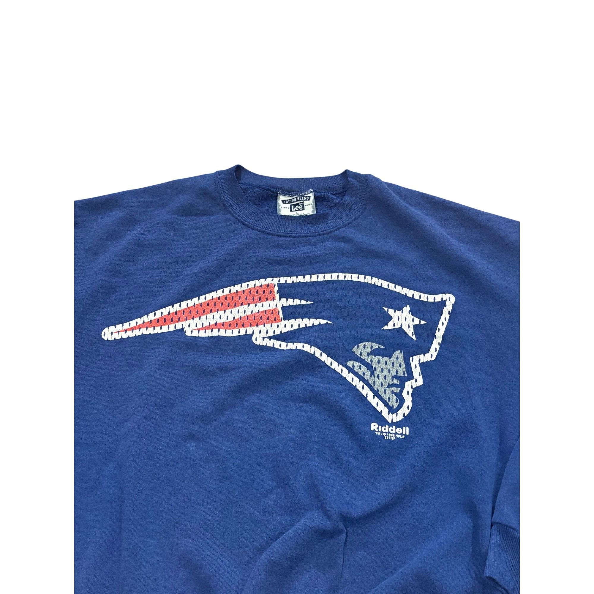 Lee Vintage 1998 Lee New England Patriots Big Logo NFL Sweatshir Size US L / EU 52-54 / 3 - 5 Thumbnail
