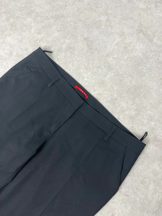 Prada SS2008 Prada Black Tailored Pants Size US 34 / EU 50 - 5 Thumbnail