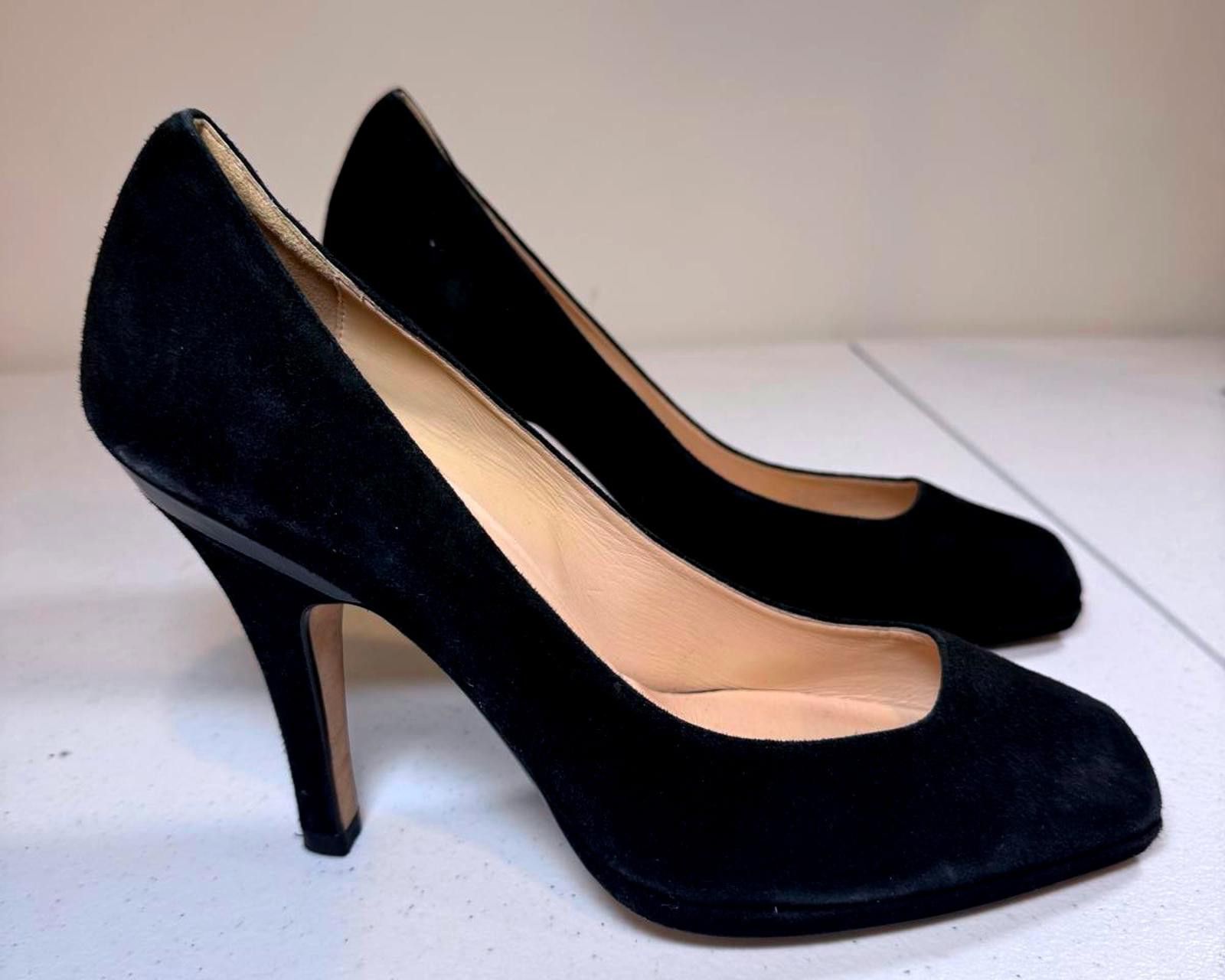 Cole Haan Cole Haan Black Suede High Heels Size US 10 / IT 40 - 2 Thumbnail