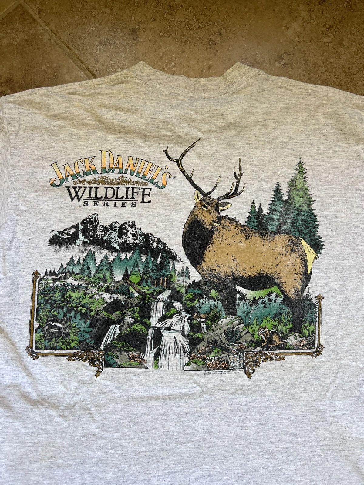 Gildan × Vintage Vintage Jack Daniel’s Tee Size US XL / EU 56 / 4 - 2 Thumbnail