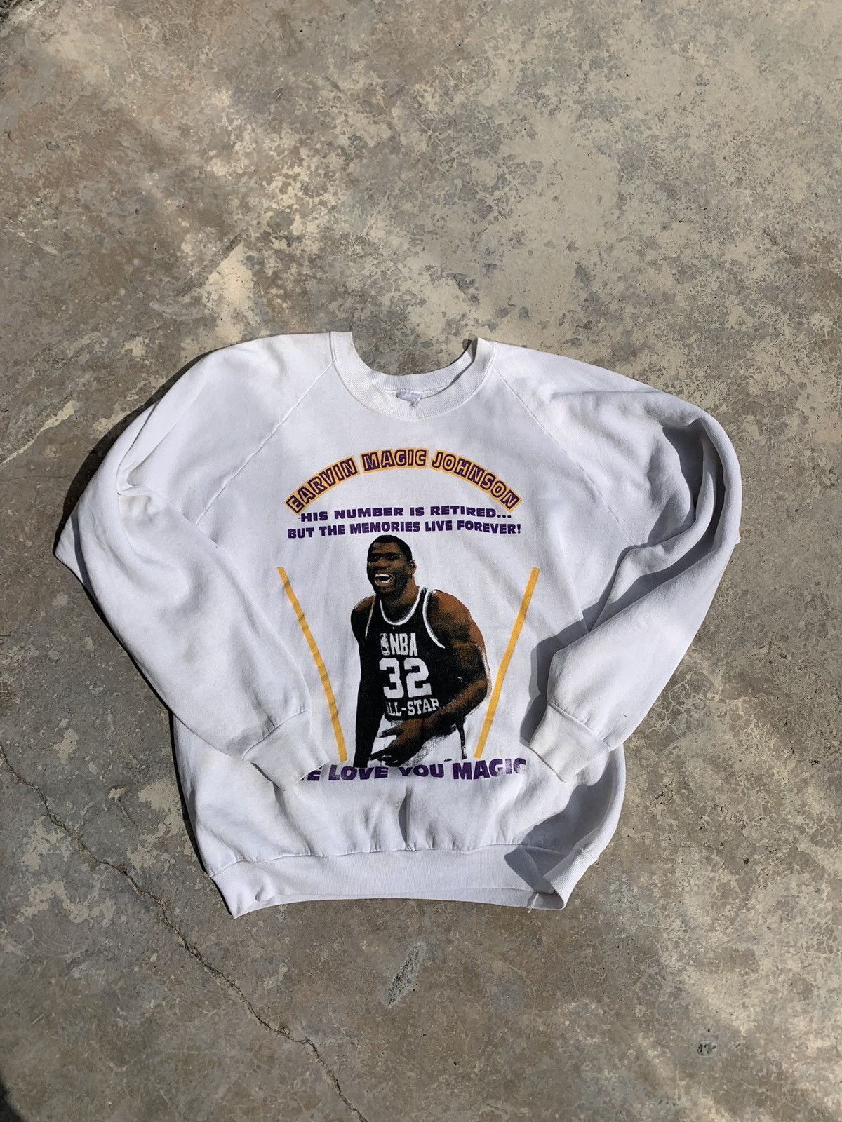 Vintage NBA Magic Johnson Size US L / EU 52-54 / 3 - 1 Thumbnail