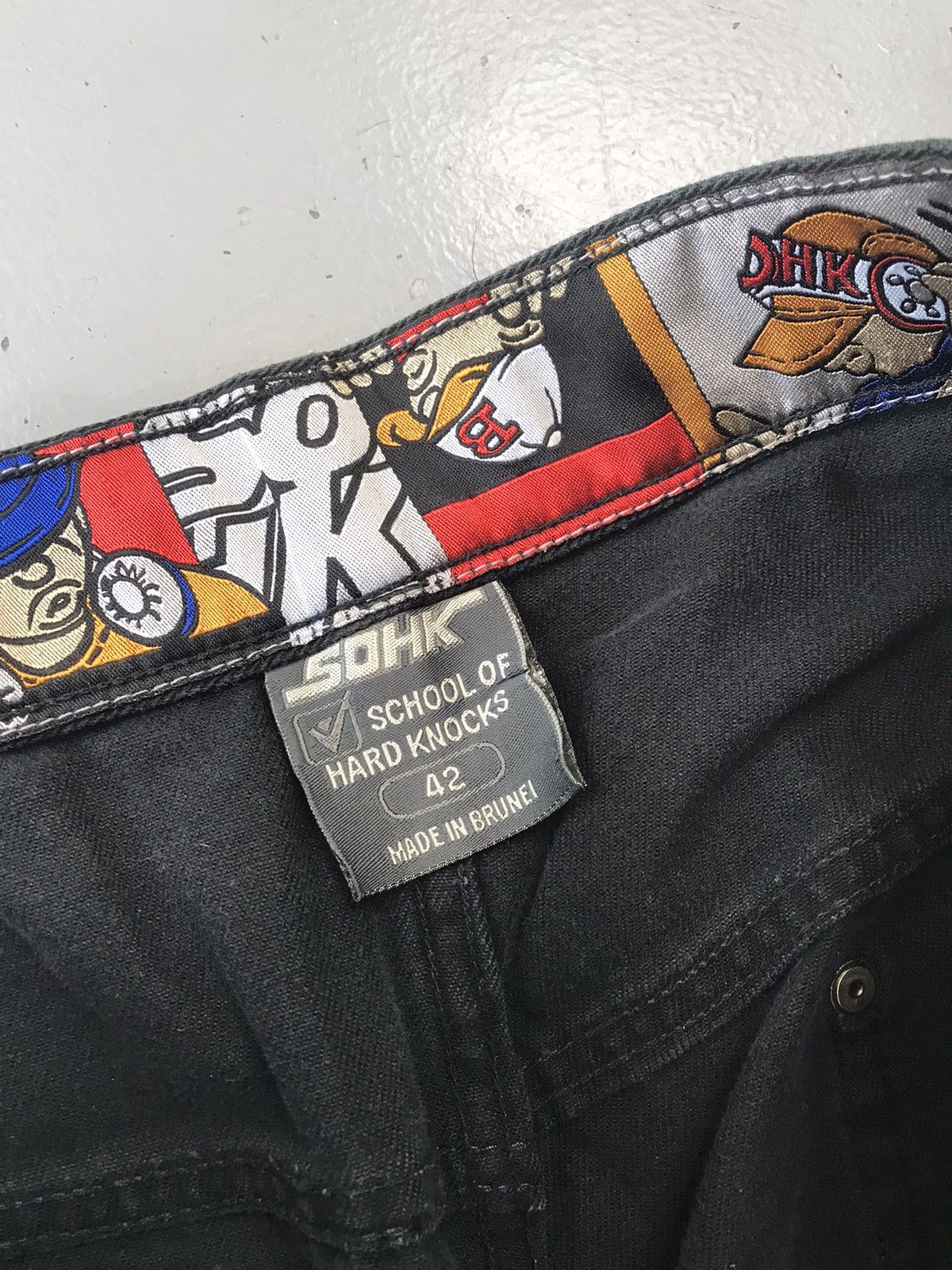Vintage Vintage SOHK patch work straight fit denim Size US 40 / EU 56 - 8 Thumbnail