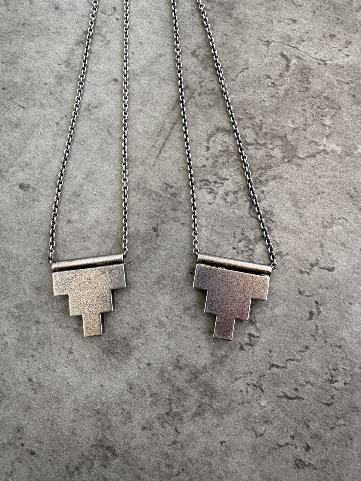Marcelo Burlon Marcelo Burlon half cross necklace full set new Size ONE SIZE - 3 Thumbnail