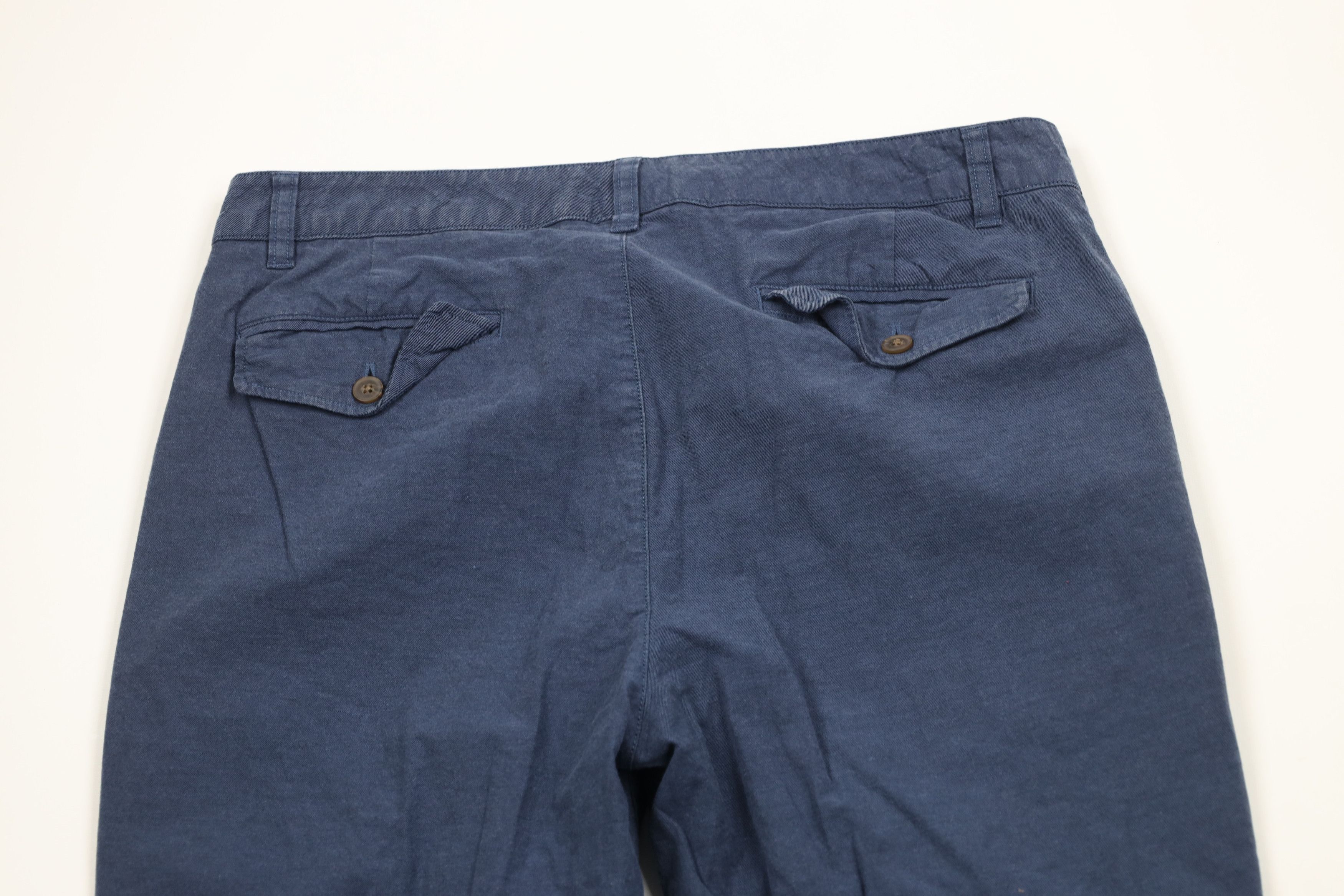 Bonobos × Vintage Bonobos Lightweight Tailored Fit Chino Pants Trousers Blue Size US 34 / EU 50 - 13 Thumbnail