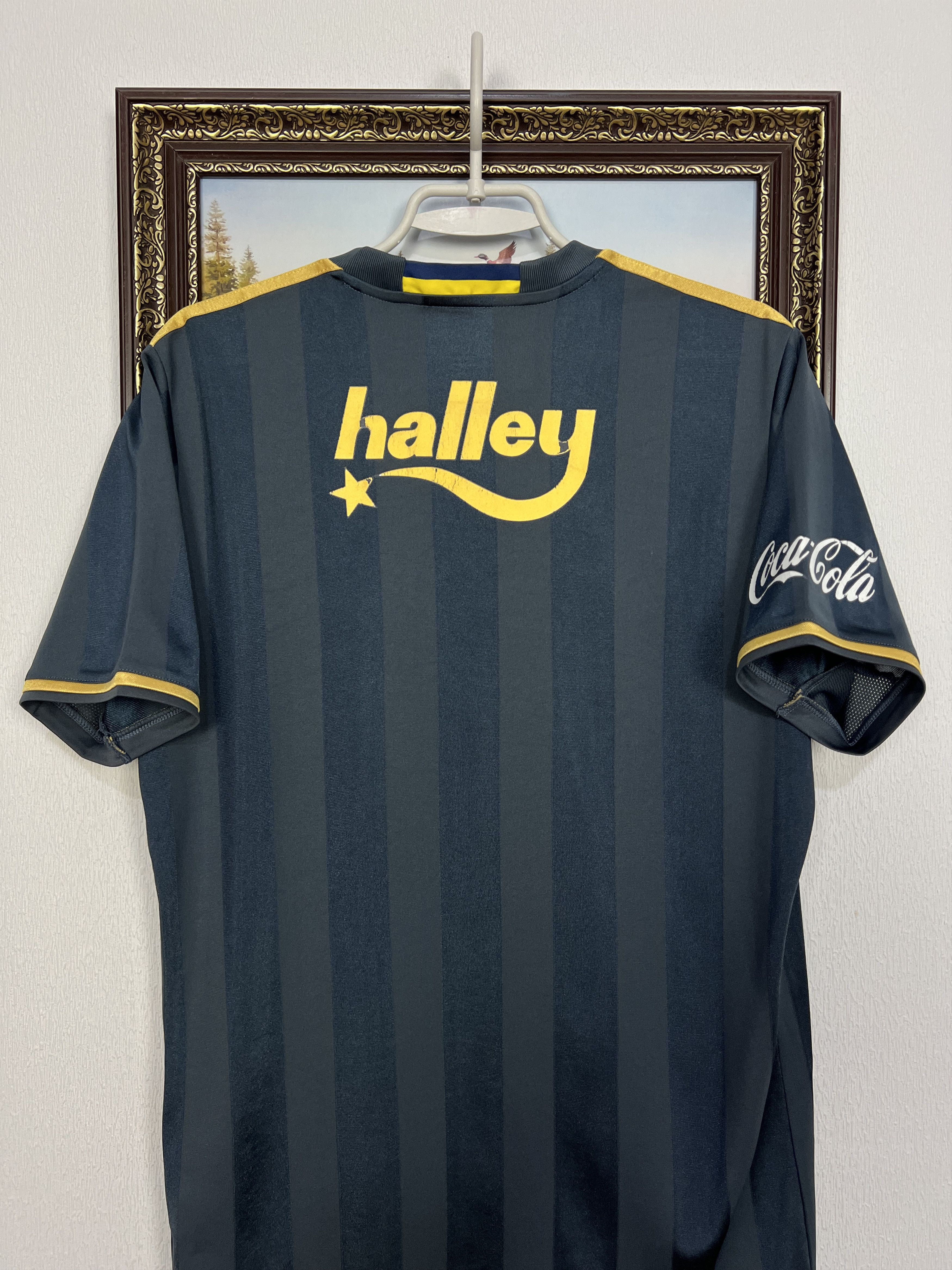 Adidas Fenerbahce football shirt 2016 Soccer Adidas Jersey Trikot Size US L / EU 52-54 / 3 - 9 Thumbnail