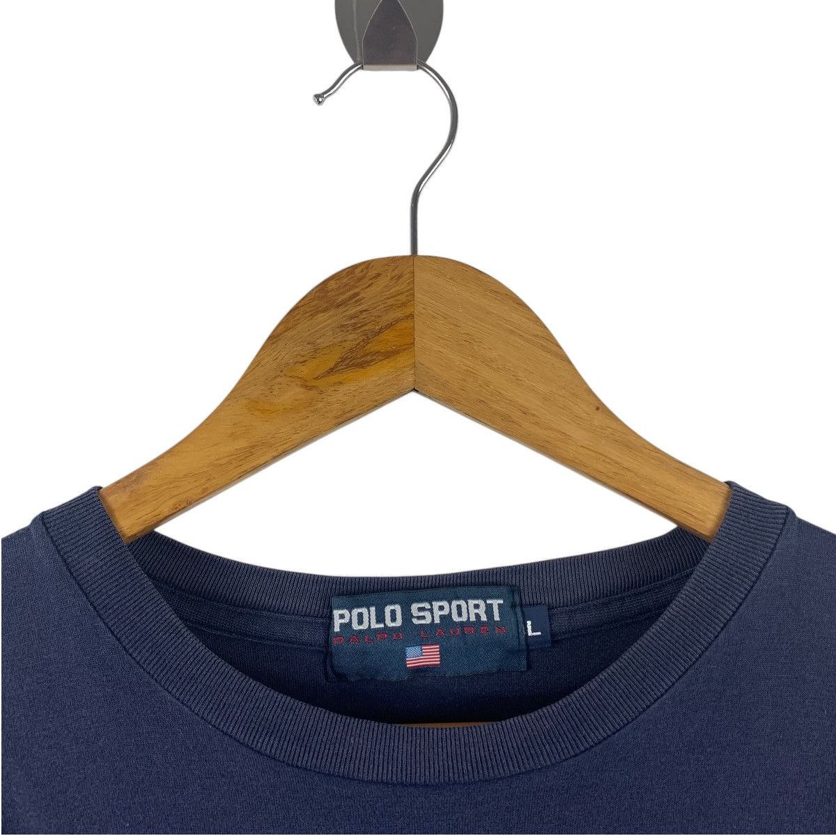 Polo Ralph Lauren × Vintage Vintage POLO SPORT by POLO RALPH LAUREN spellout tees Size US L / EU 52-54 / 3 - 5 Thumbnail