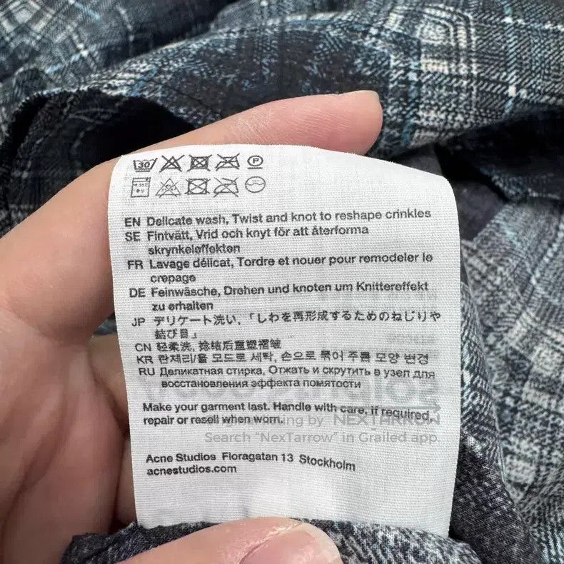 Acne Studios Acne Studios Printed Color Block Shirt Size US S / EU 44-46 / 1 - 5 Thumbnail