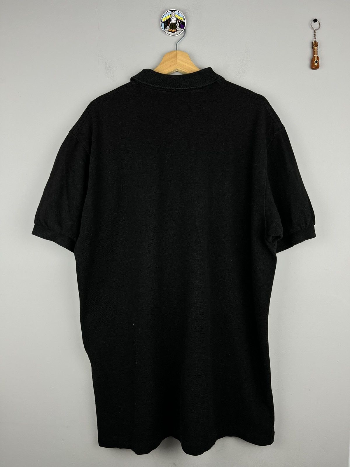 Polo Ralph Lauren × Vintage Polo Ralph Lauren Classic black pocket polo t shirt Size US XL / EU 56 / 4 - 2 Thumbnail