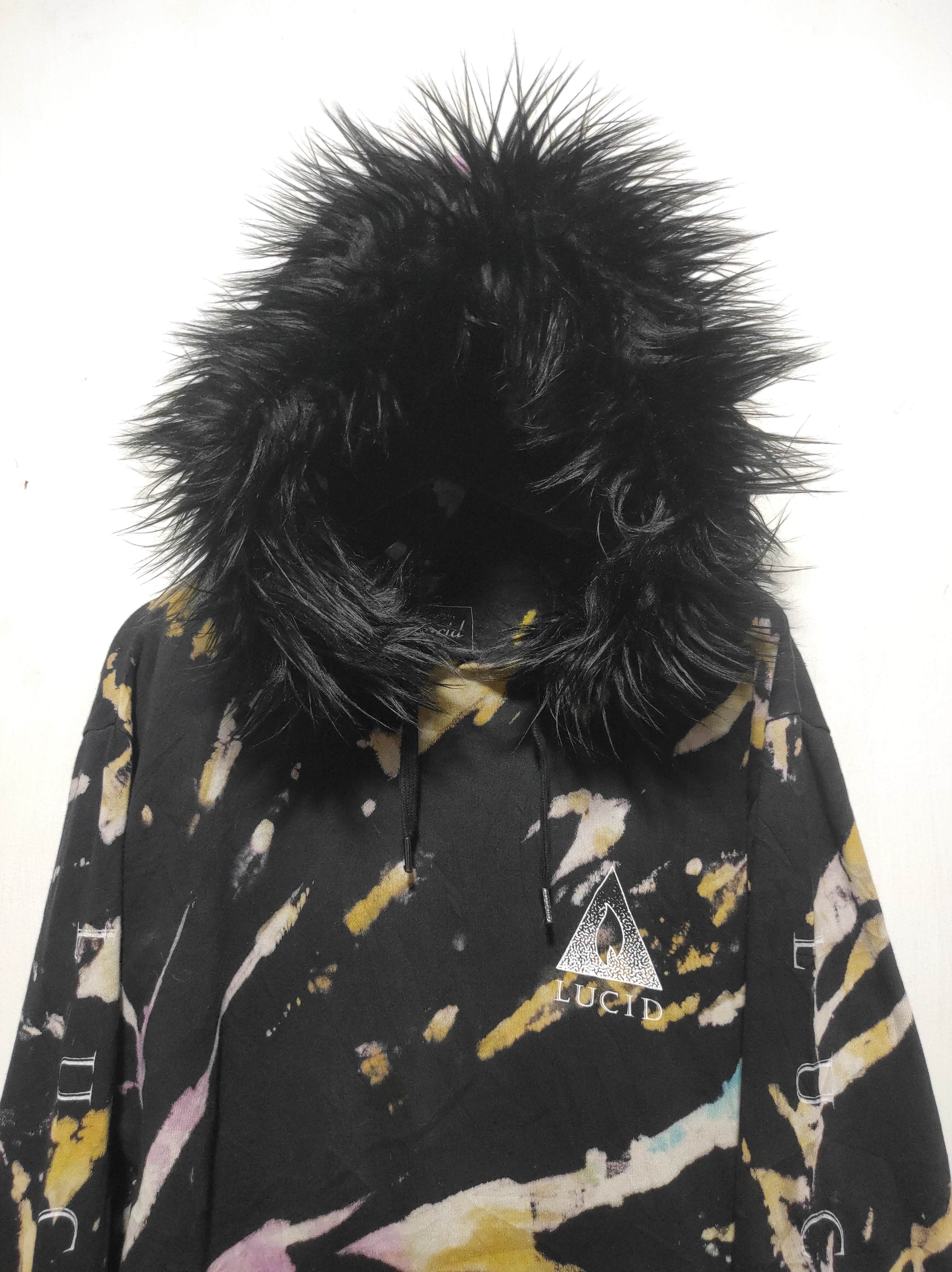 If Six Was Nine Lucid Tye Dye Fur Hoodie IfSixWasNine LGB style Size US L / EU 52-54 / 3 - 4 Thumbnail