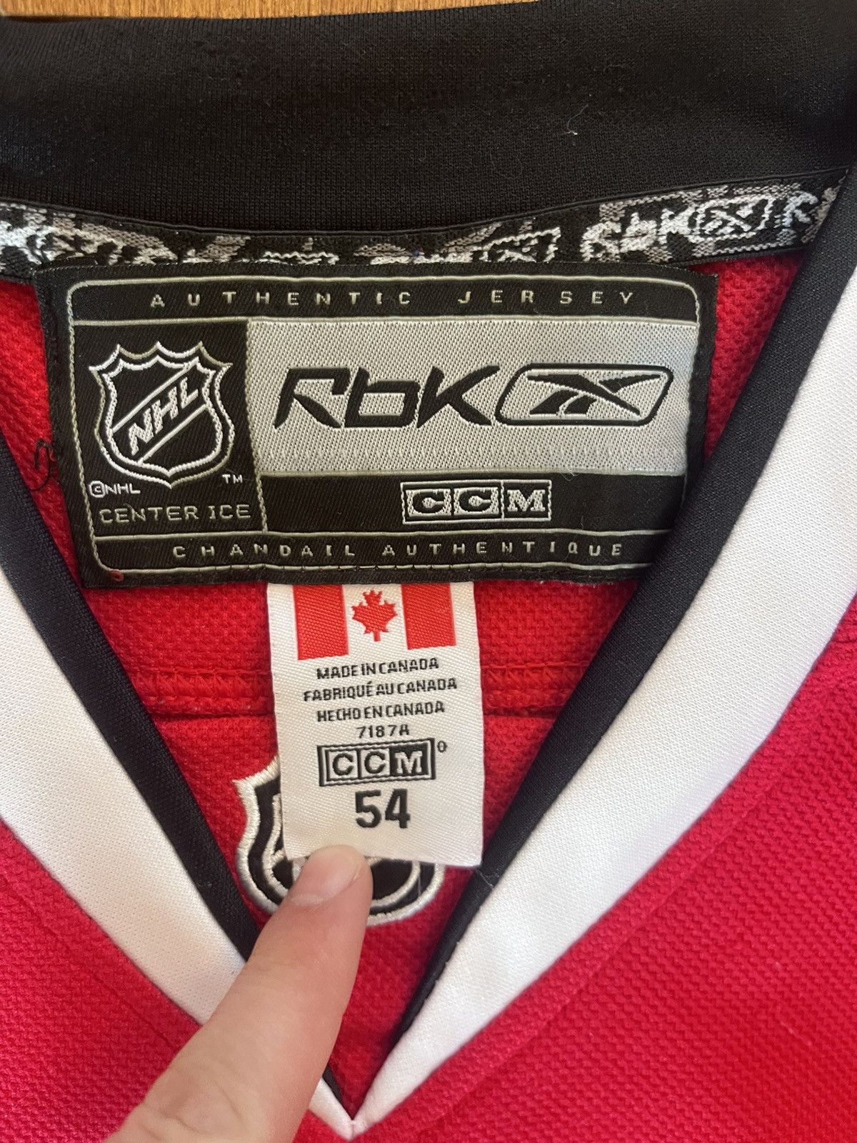 Reebok Reebok jersey Size US L / EU 52-54 / 3 - 3 Thumbnail