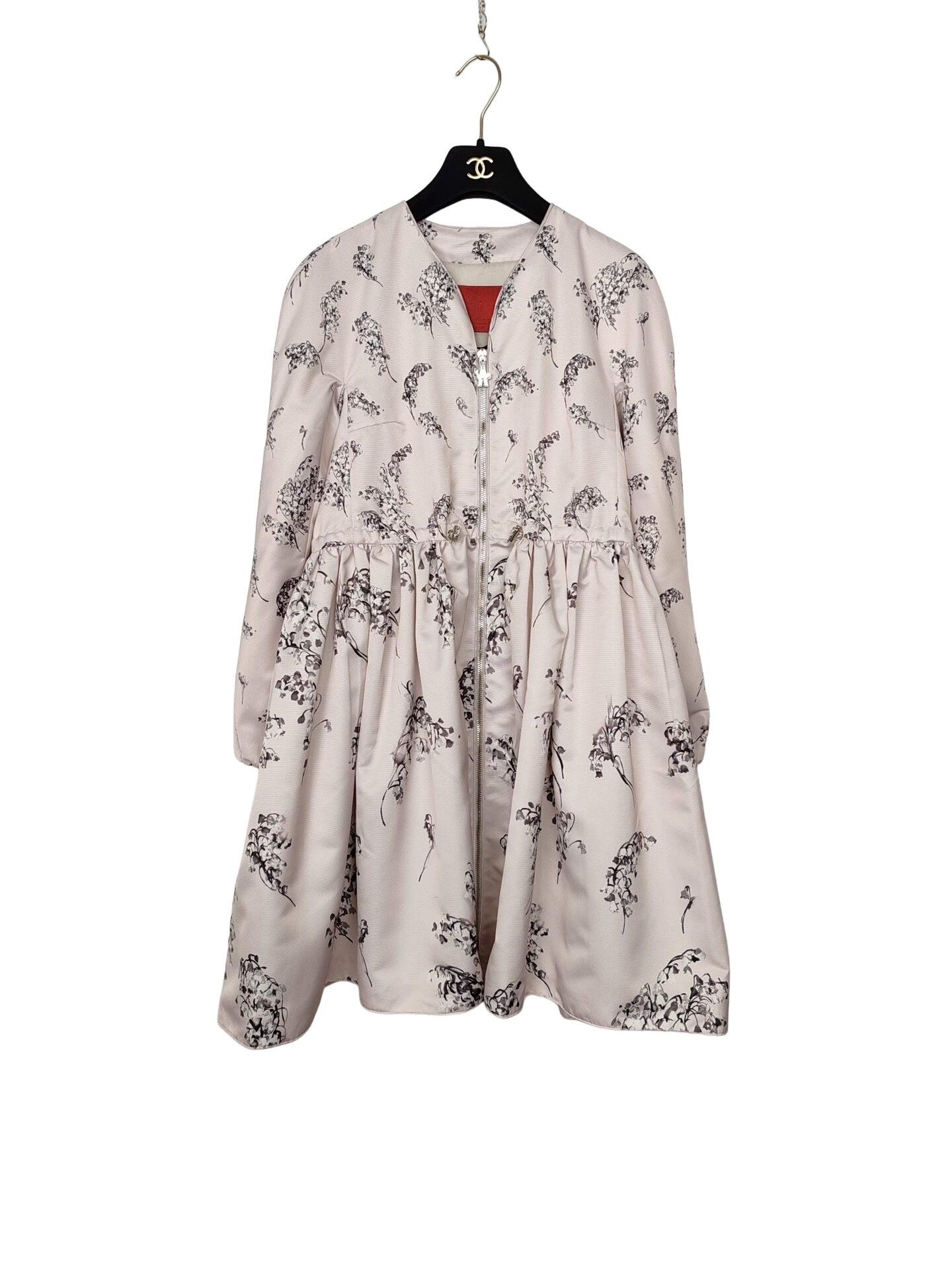 Moncler Moncler Gamme Rouge Floral Midi Dress Size 0 Size XS / US 0-2 / IT 36-38 - 1 Thumbnail