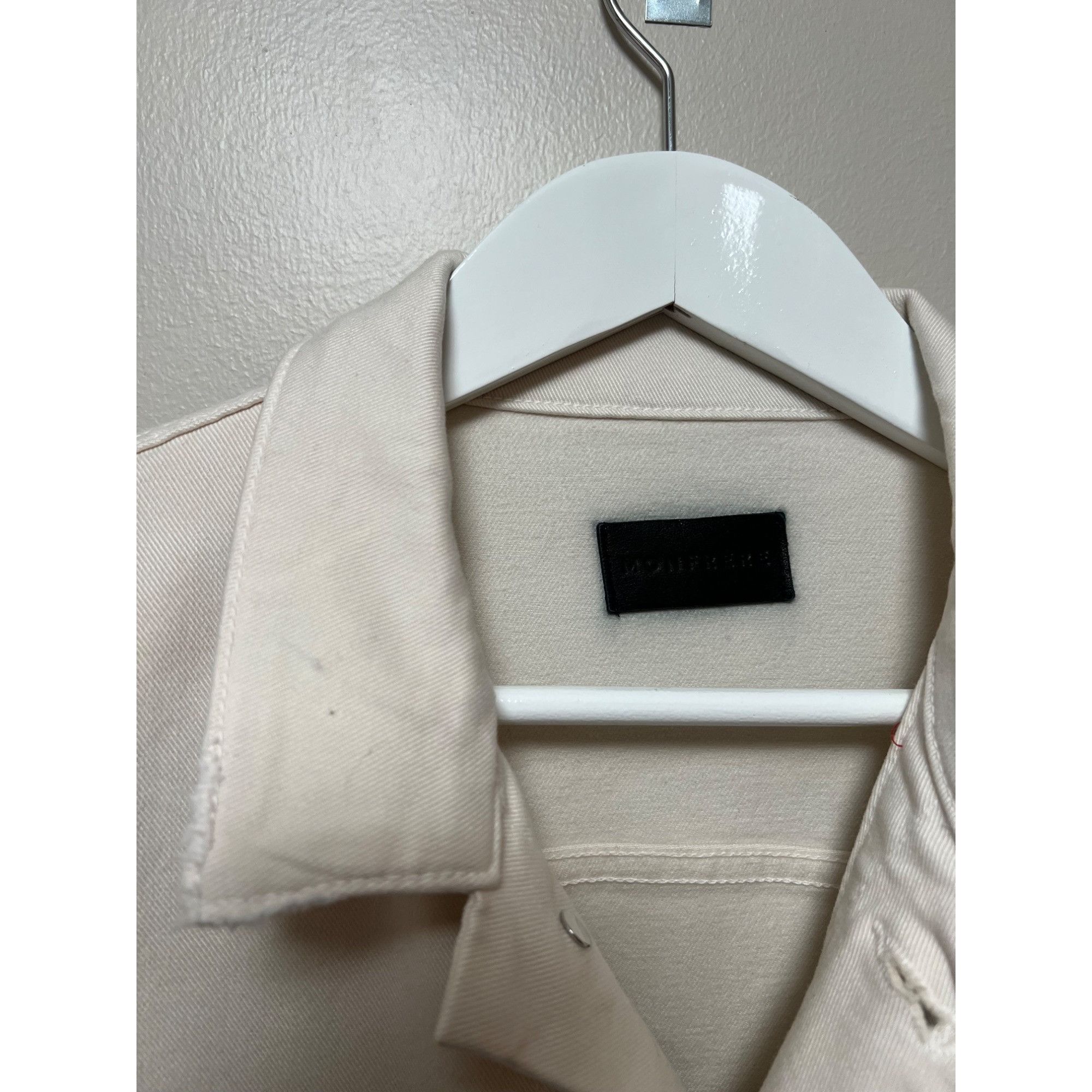 MONFRERE Monfrere Men's Dean Jacket Slim Fit Trucker Japanese Denim Size US M / EU 48-50 / 2 - 4 Thumbnail