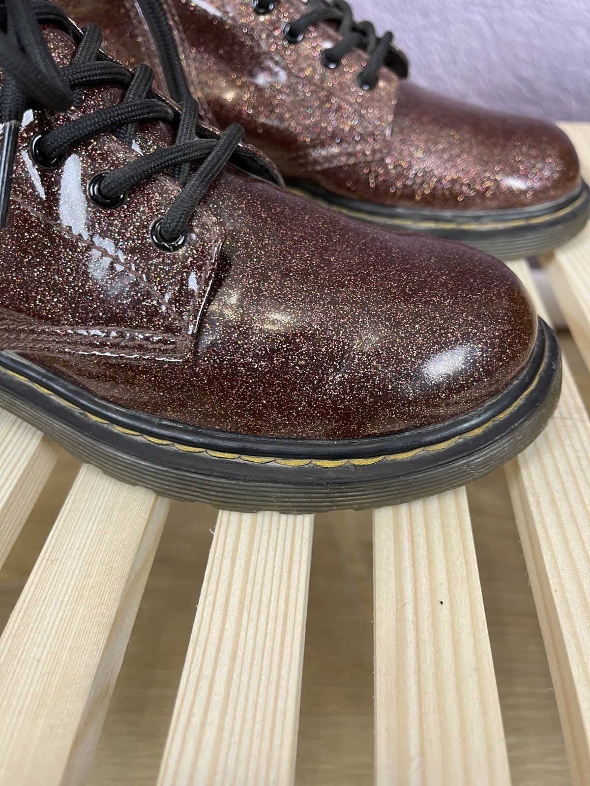 Dr. Martens Dr.Martens 1460 Glitter J AW501 boots vintage Size US 4 / IT 34 - 7 Thumbnail