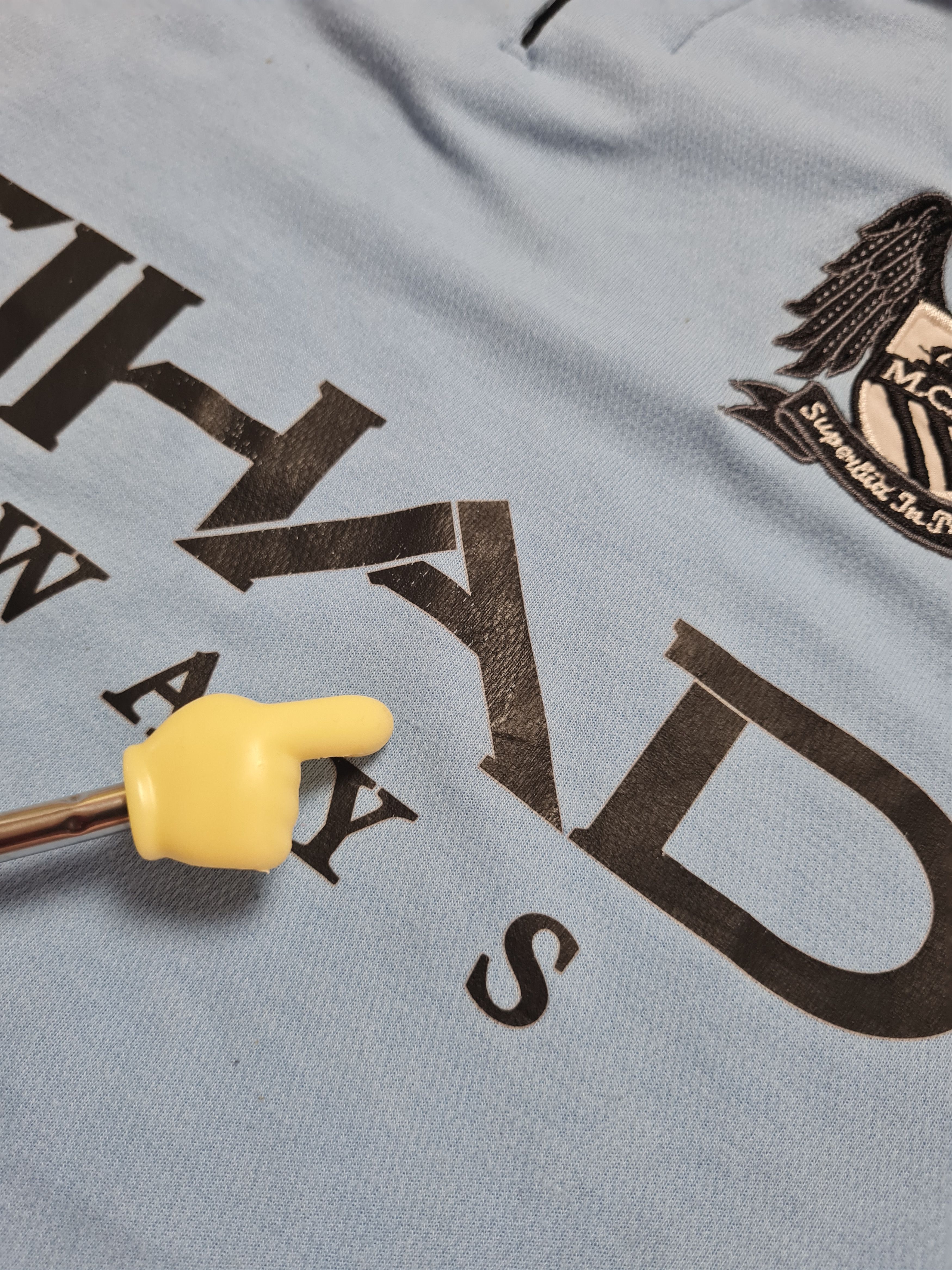 Umbro Manchester City 2012-2013 Home Kit Etihad Umbro Soccer Retro Size US M / EU 48-50 / 2 - 15 Thumbnail
