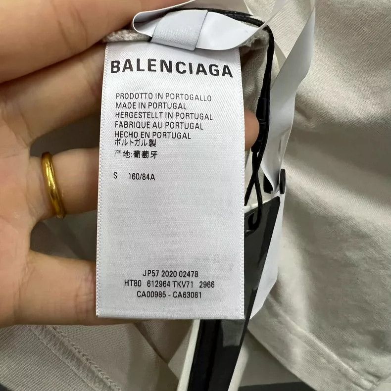 Balenciaga Balenciaga Wheat double B embroidery short-sleeved Size US S / EU 44-46 / 1 - 4 Thumbnail