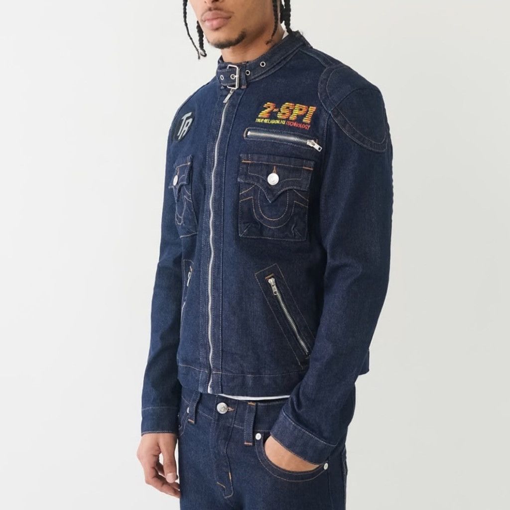 True Religion True Religion Chad Moto Jacket Men’s Small. Size US S / EU 44-46 / 1 - 4 Thumbnail