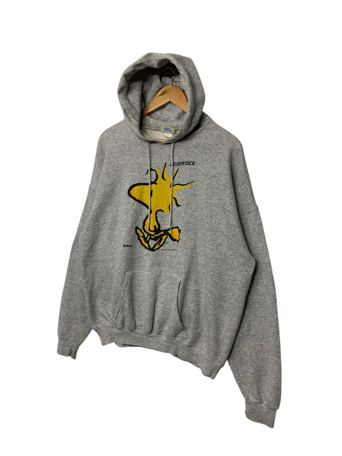 Cartoon Network Rare Vintage 90's Snoopy Woodstock Hoodie Sweatshirt Size US XL / EU 56 / 4 - 2 Thumbnail