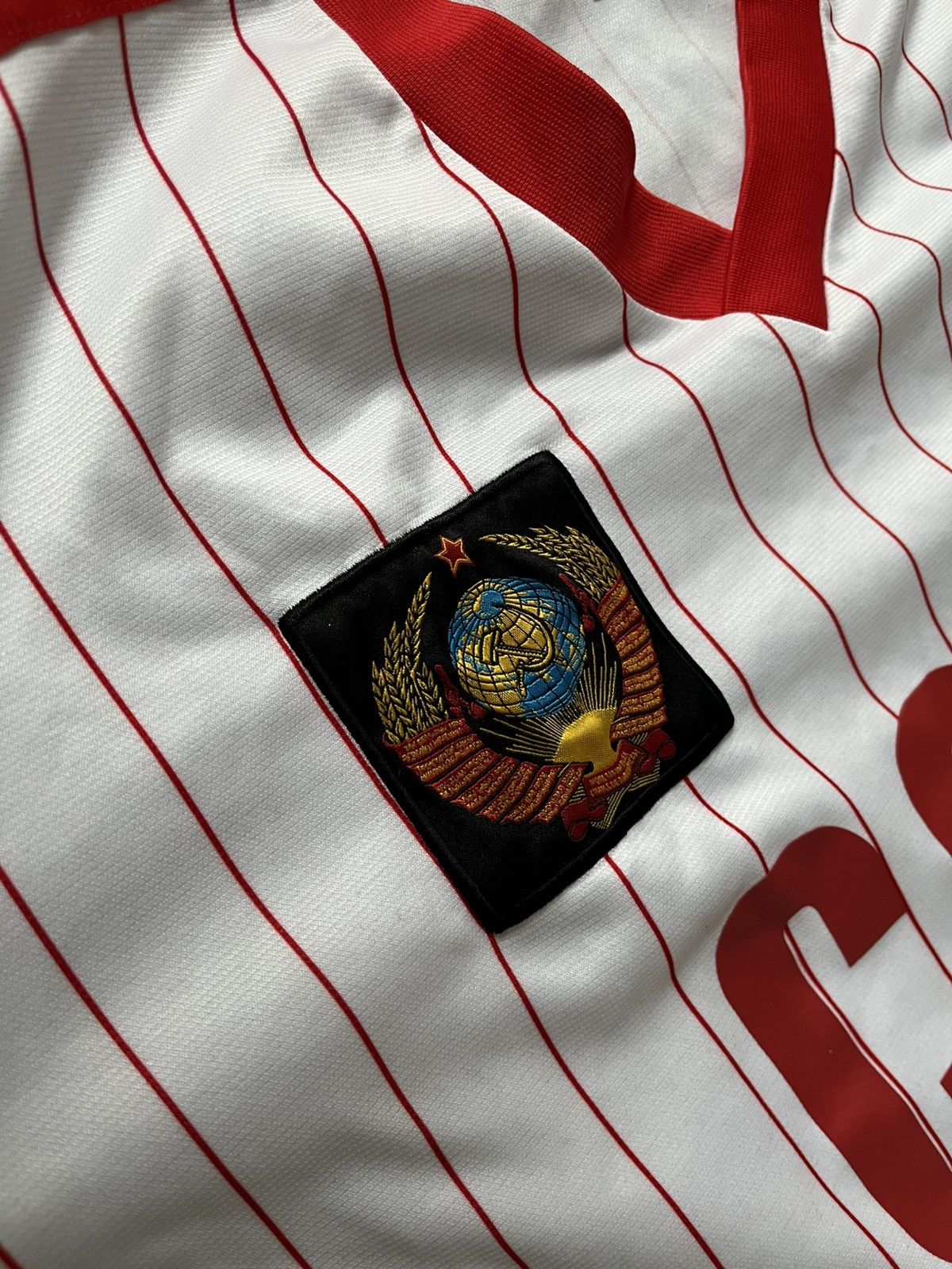 Adidas × Vintage USSR Adidas football jersey Size US L / EU 52-54 / 3 - 2 Thumbnail