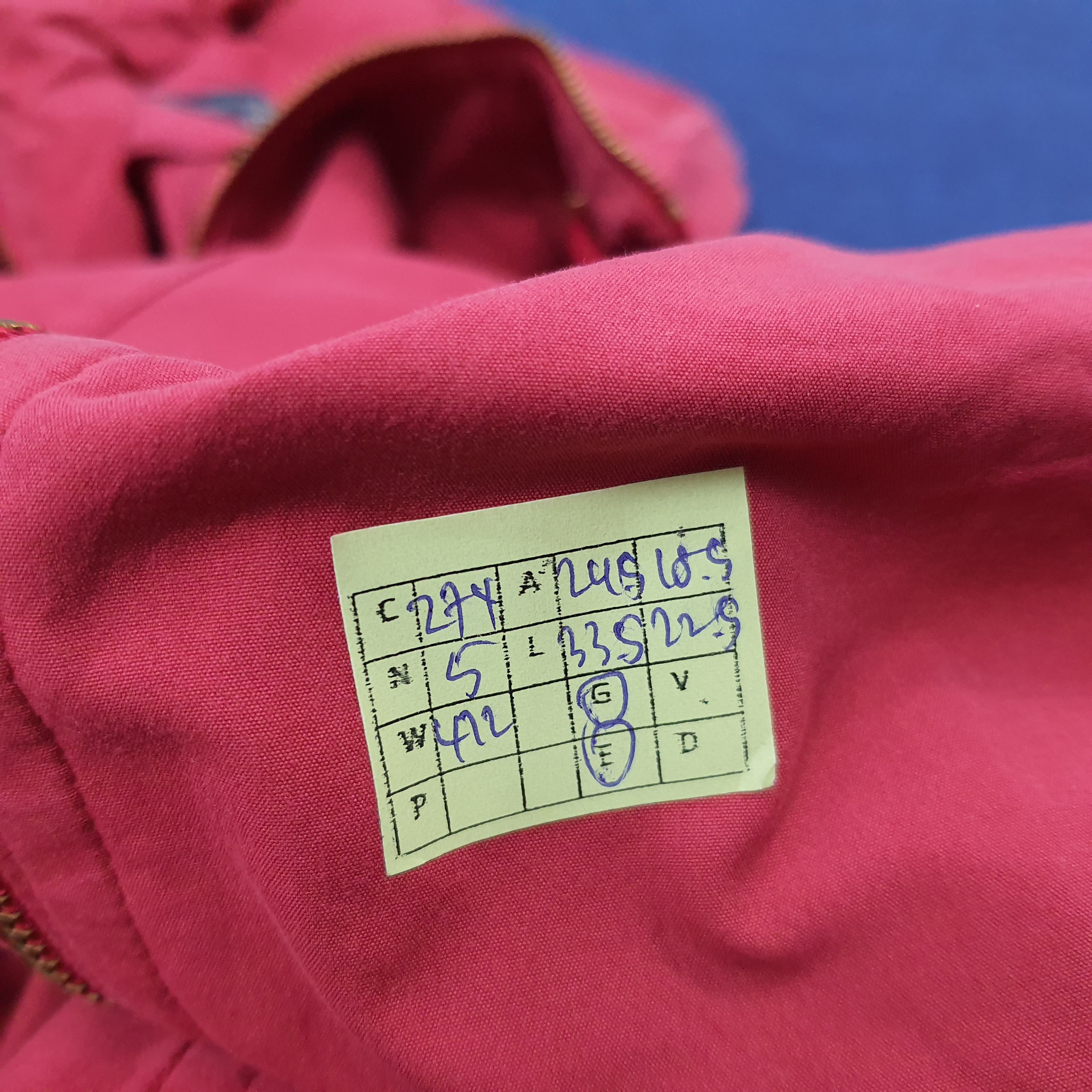 Burberry Vintage Burberrys' Lightweight Red Anorak Retro C274N5 Size US L / EU 52-54 / 3 - 12 Thumbnail