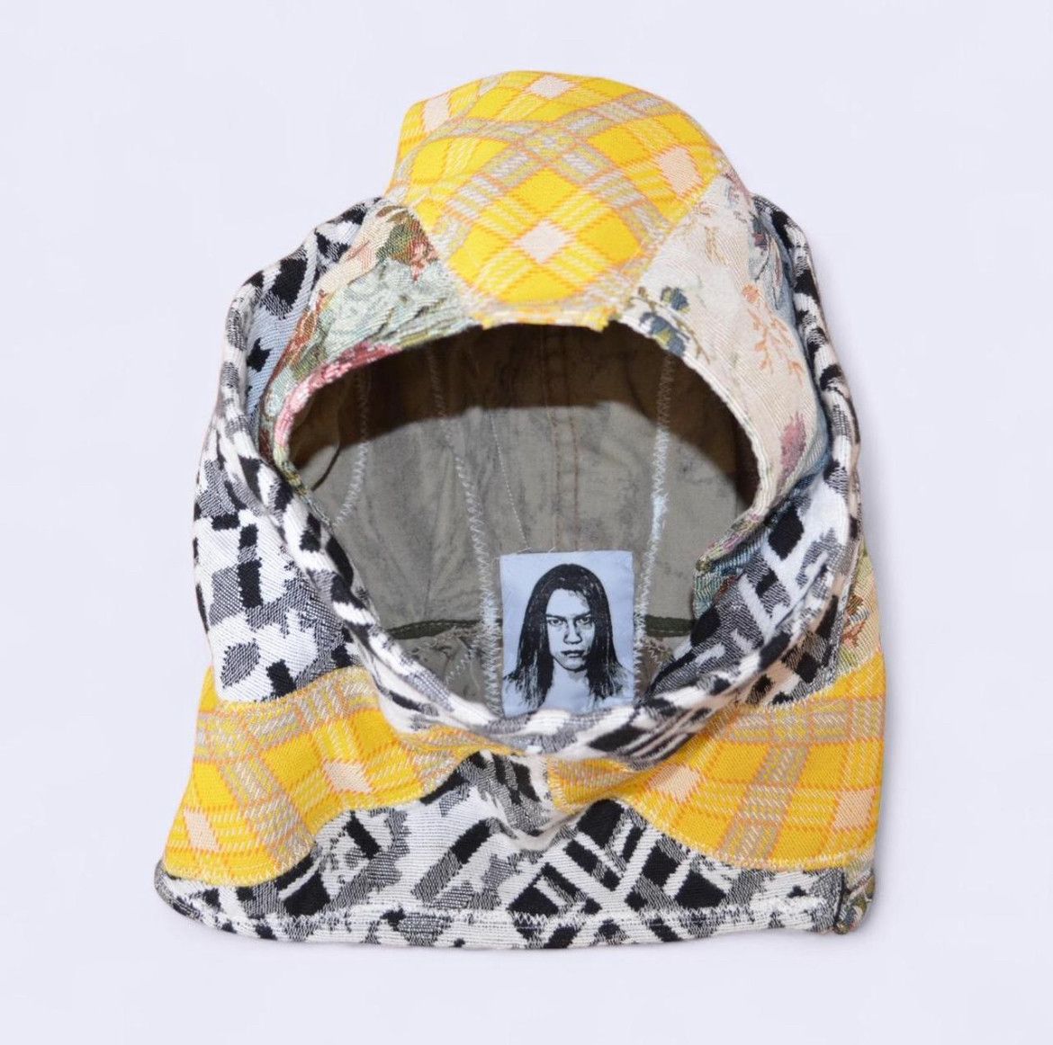 Other Cory Infinite 1 of 1 patterned quilt balaclava mask OS Size ONE SIZE - 1 Thumbnail