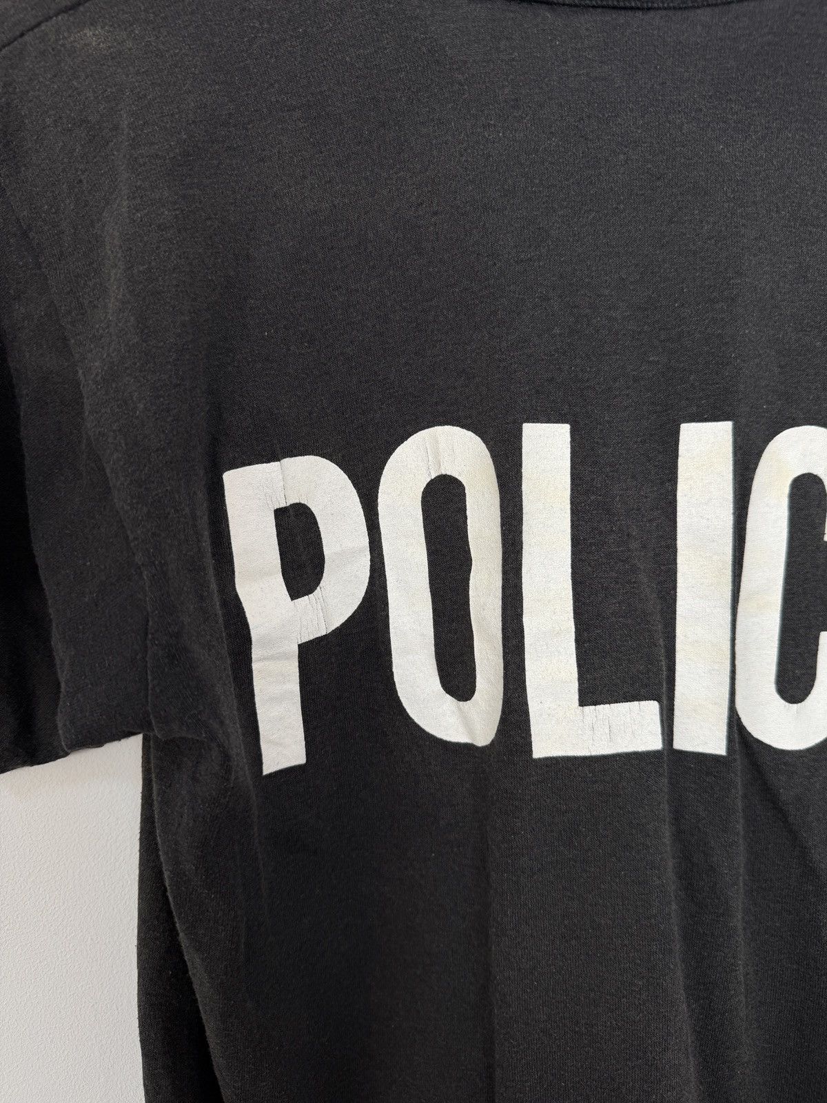 Vintage Vintage Police Polizei T-Shirt Kanye West Size US S / EU 44-46 / 1 - 9 Thumbnail